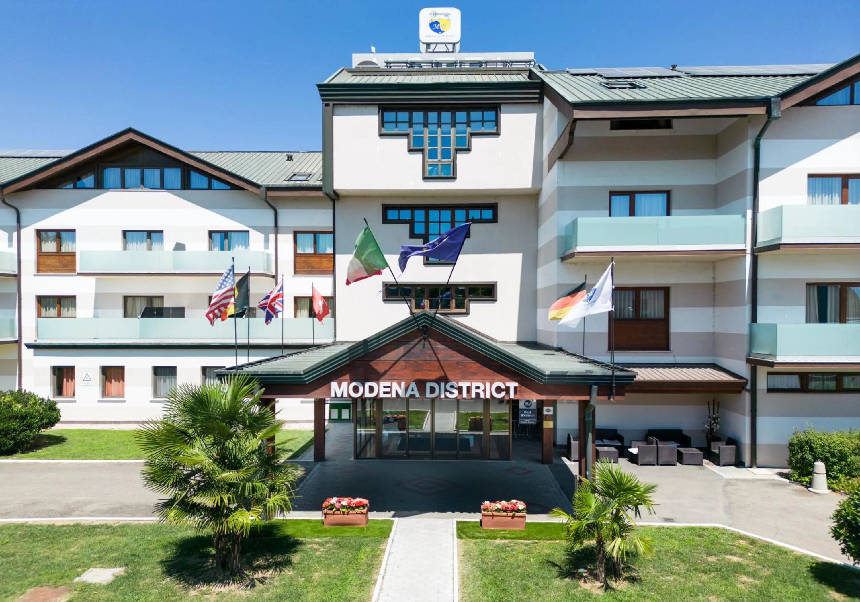 Property building in Best Western Modena District