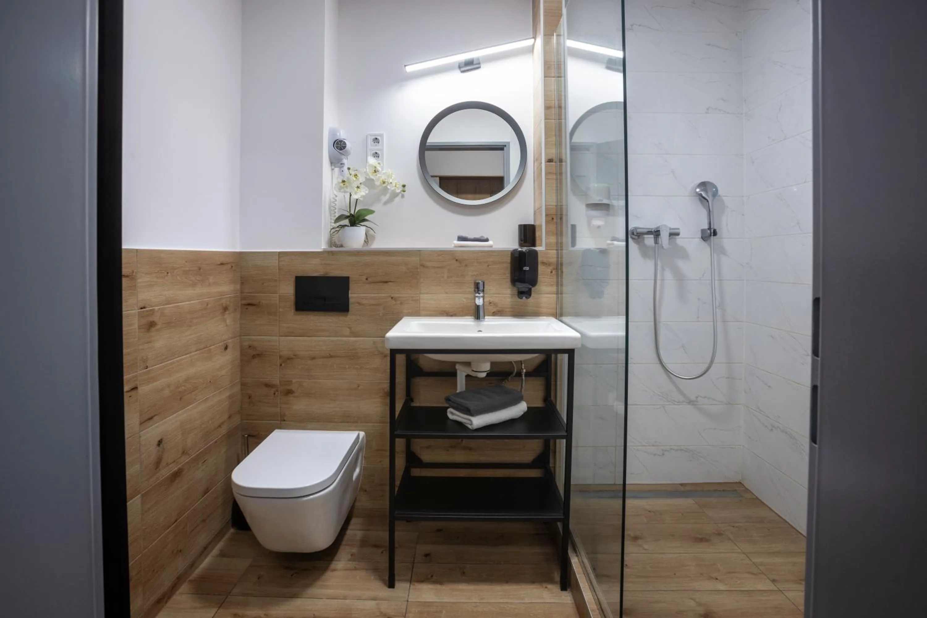 Shower in R73 Residences