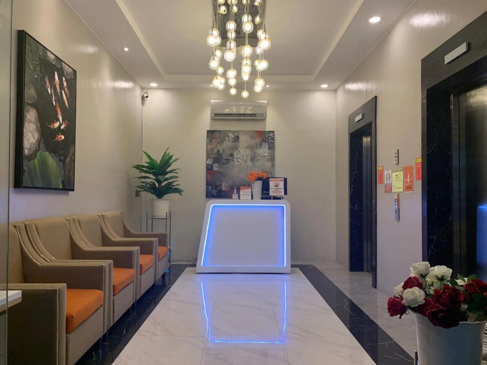 Lobby or reception in The Residences at BCCT