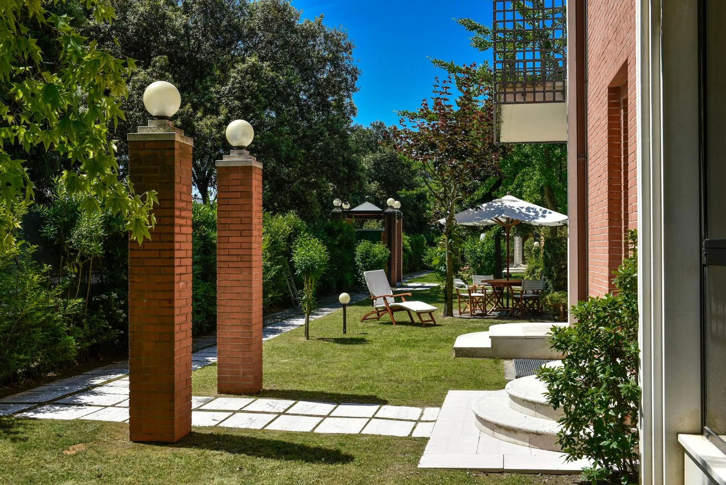 Garden view in DB Villas Le Ville del Lido Resort