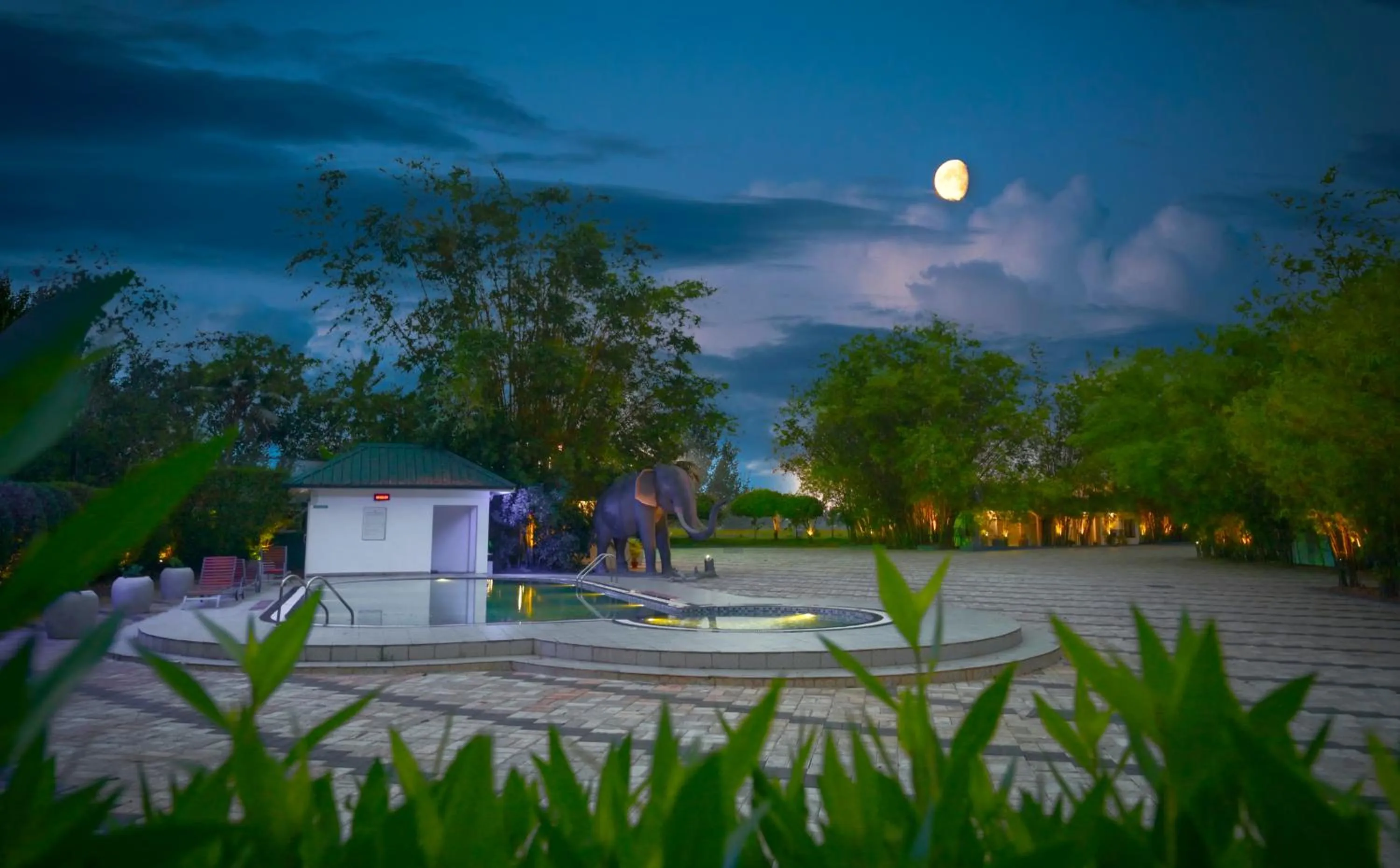 Swimming pool in Contour Backwaters Hotel Resort & Convention Centre