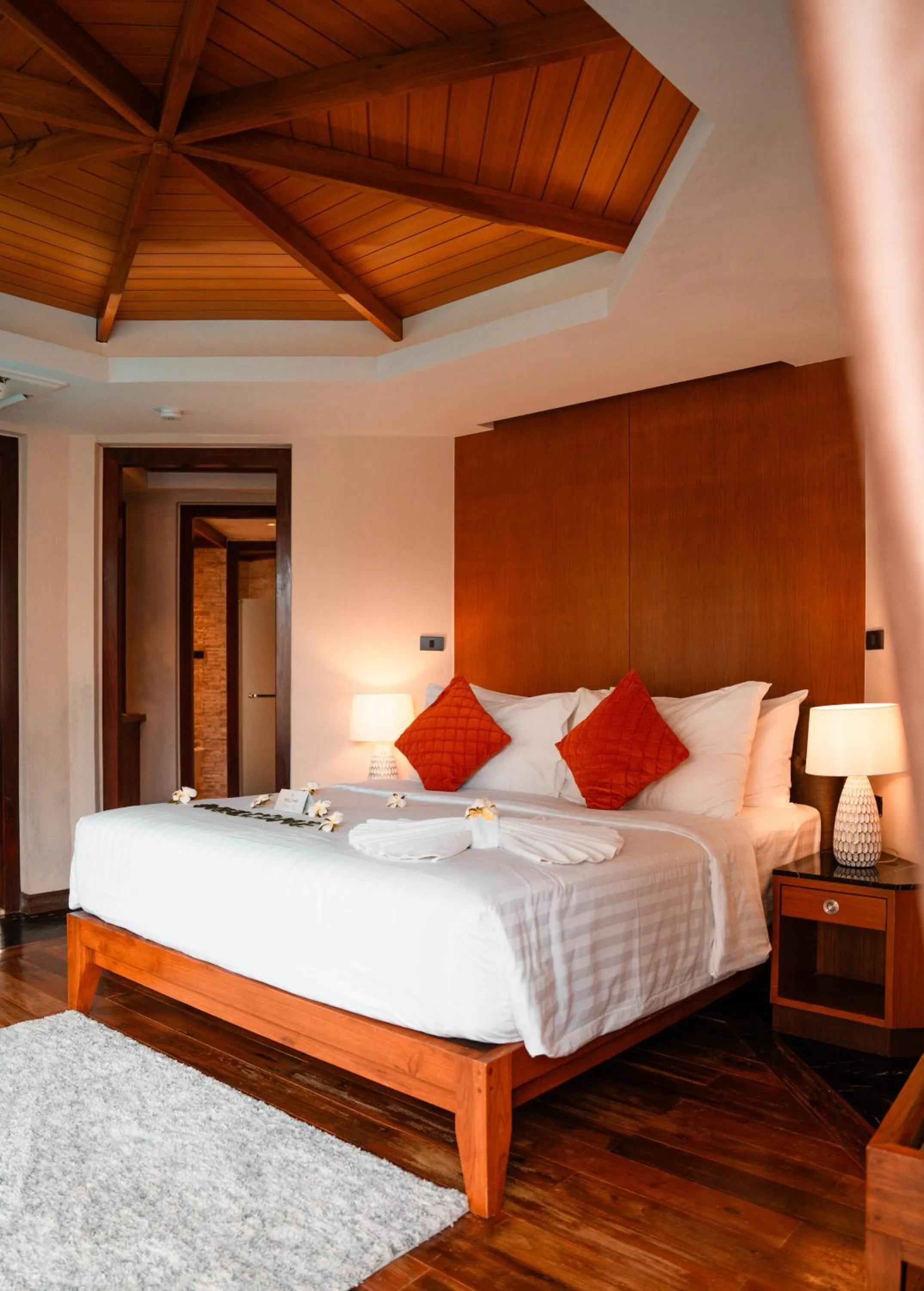 Bed in Yotaka Khanom