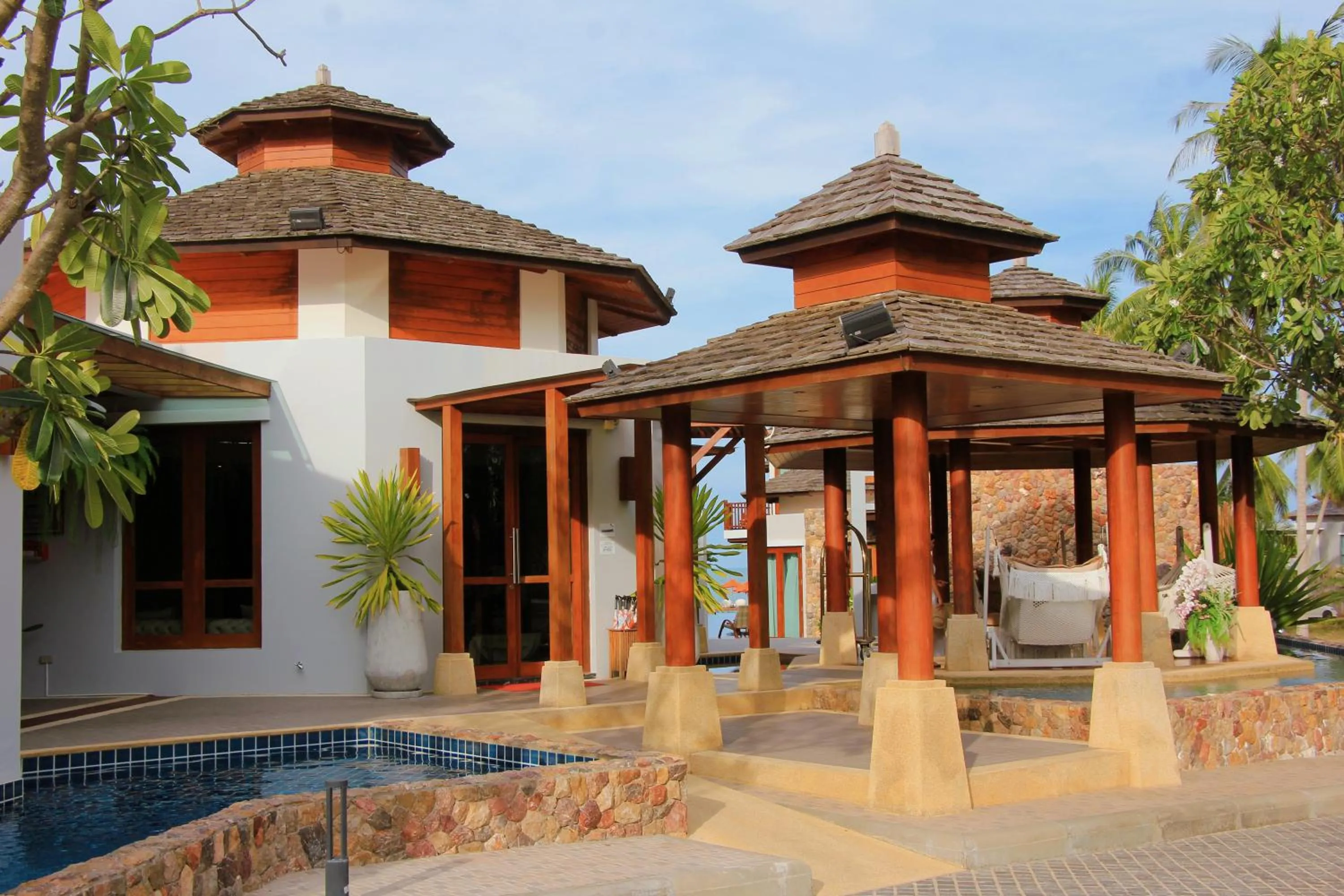 Lobby or reception in Yotaka Khanom