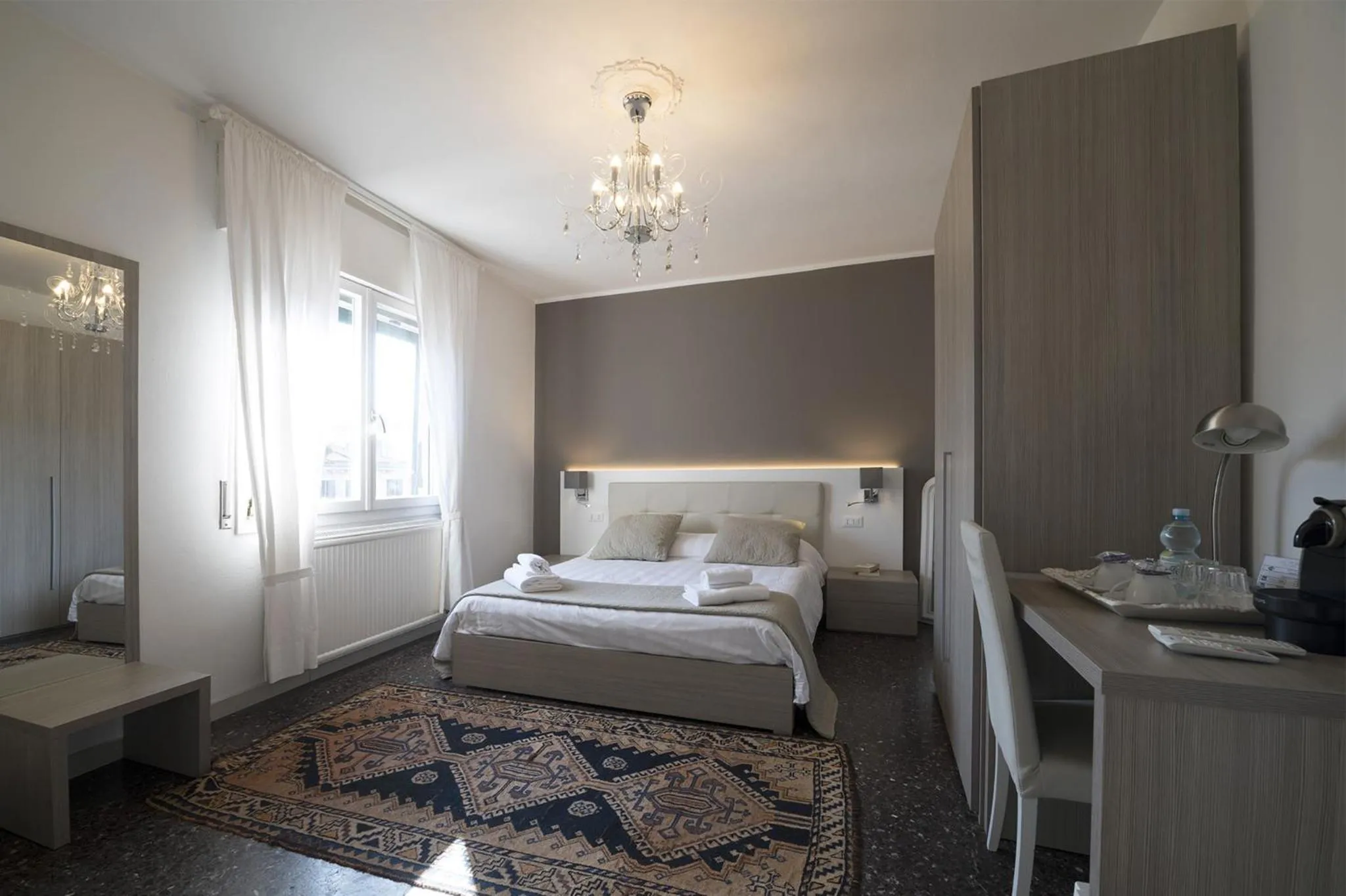 Bed in Al Portico Guest House