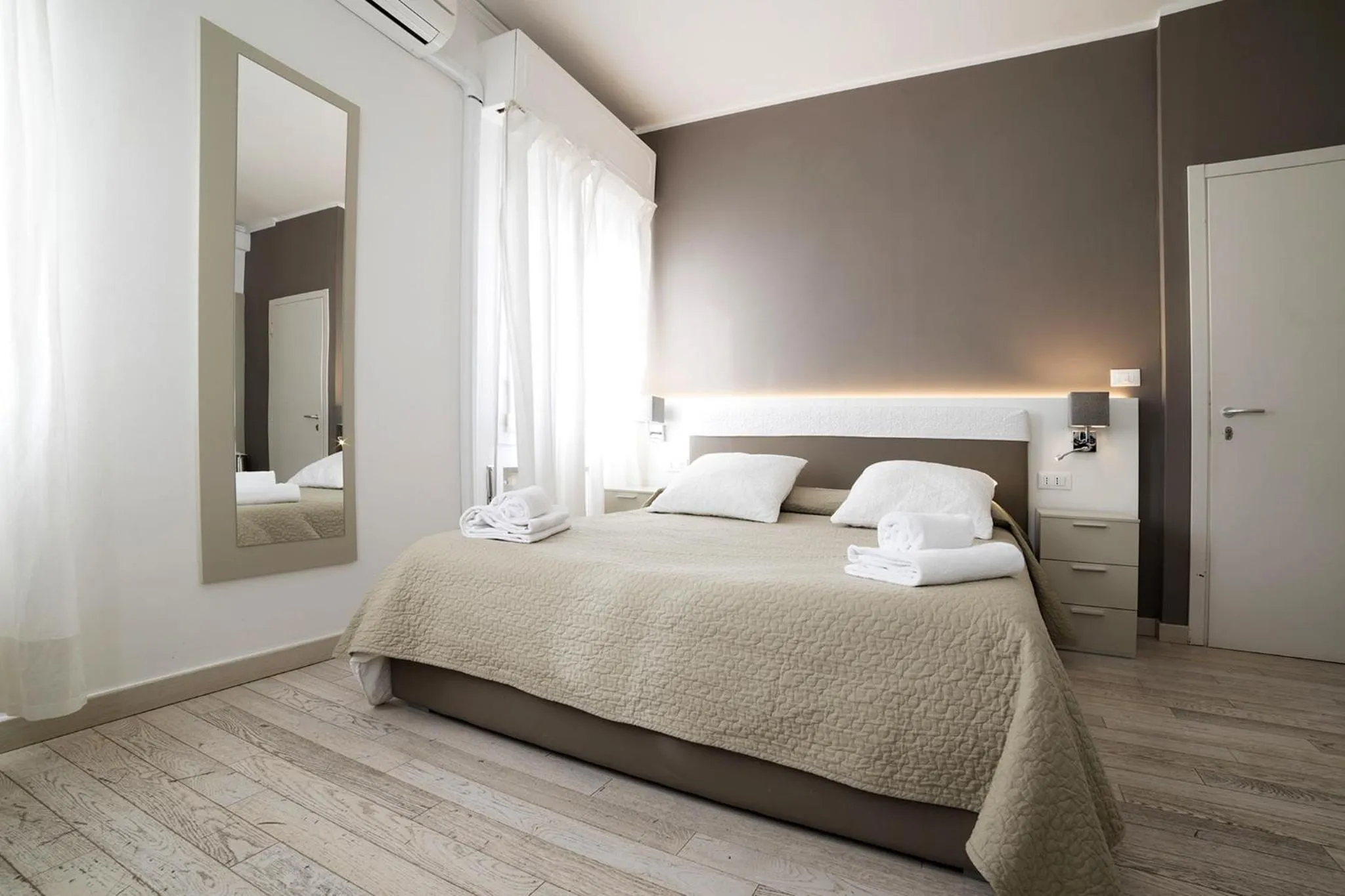 Bed in Al Portico Guest House