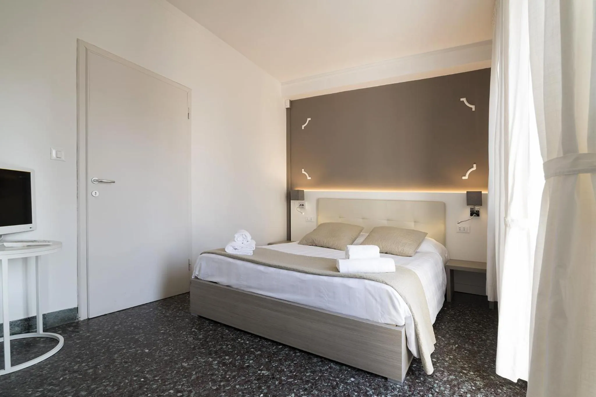 Bed in Al Portico Guest House