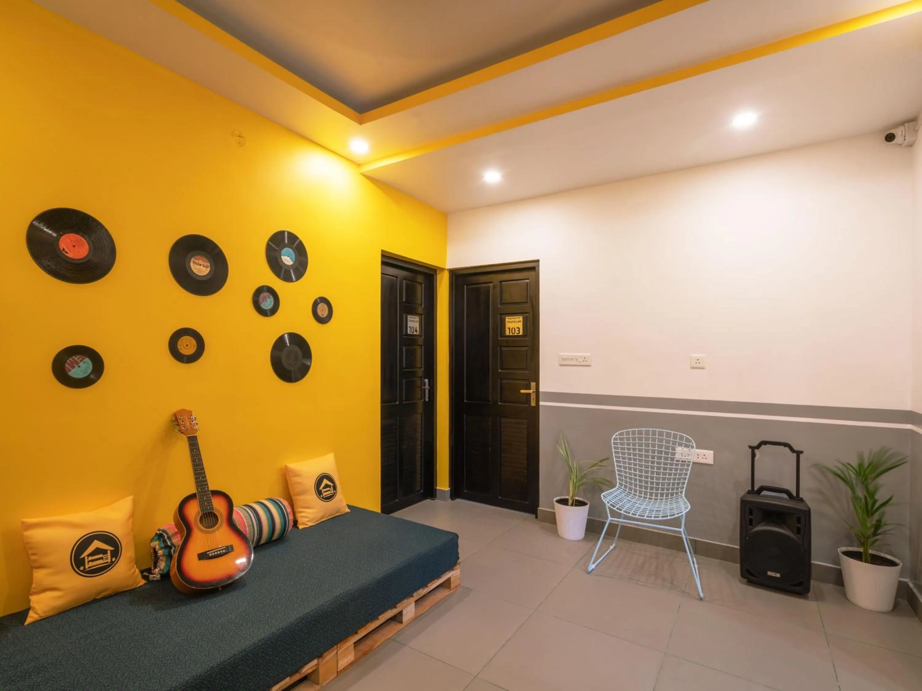 Photo of the whole room in The Hosteller Fort Kochi