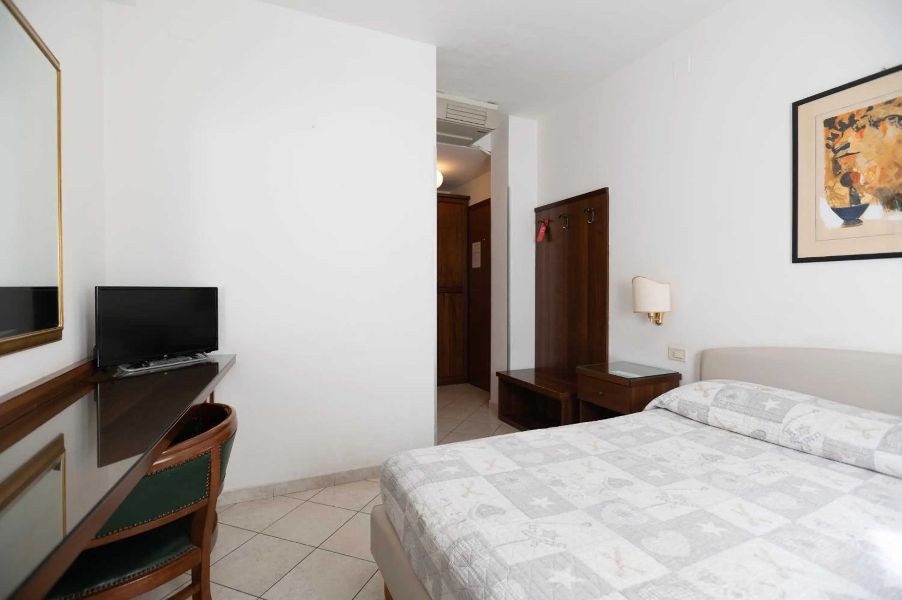 Bed in Hotel Caldin's