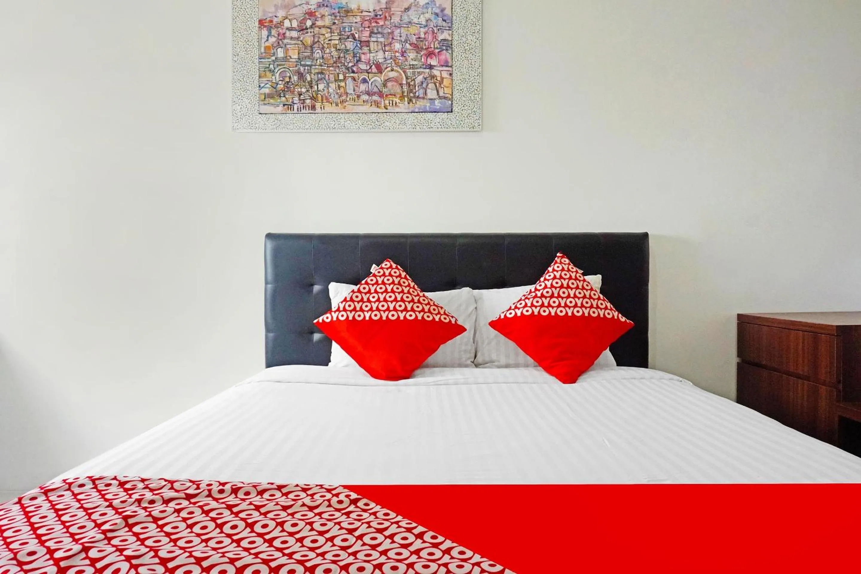 Bedroom, Bed in OYO 91593 San San Rooms Apartment Gunung Putri Square