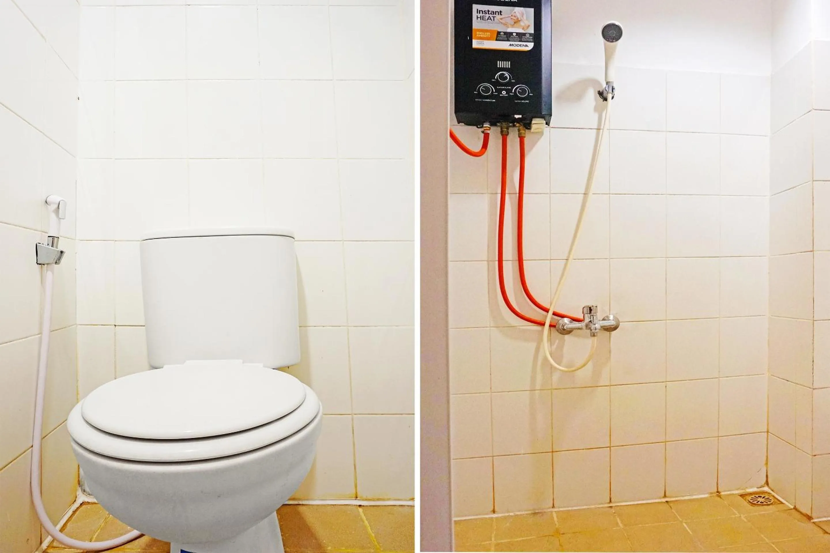 Bathroom in OYO 91593 San San Rooms Apartment Gunung Putri Square