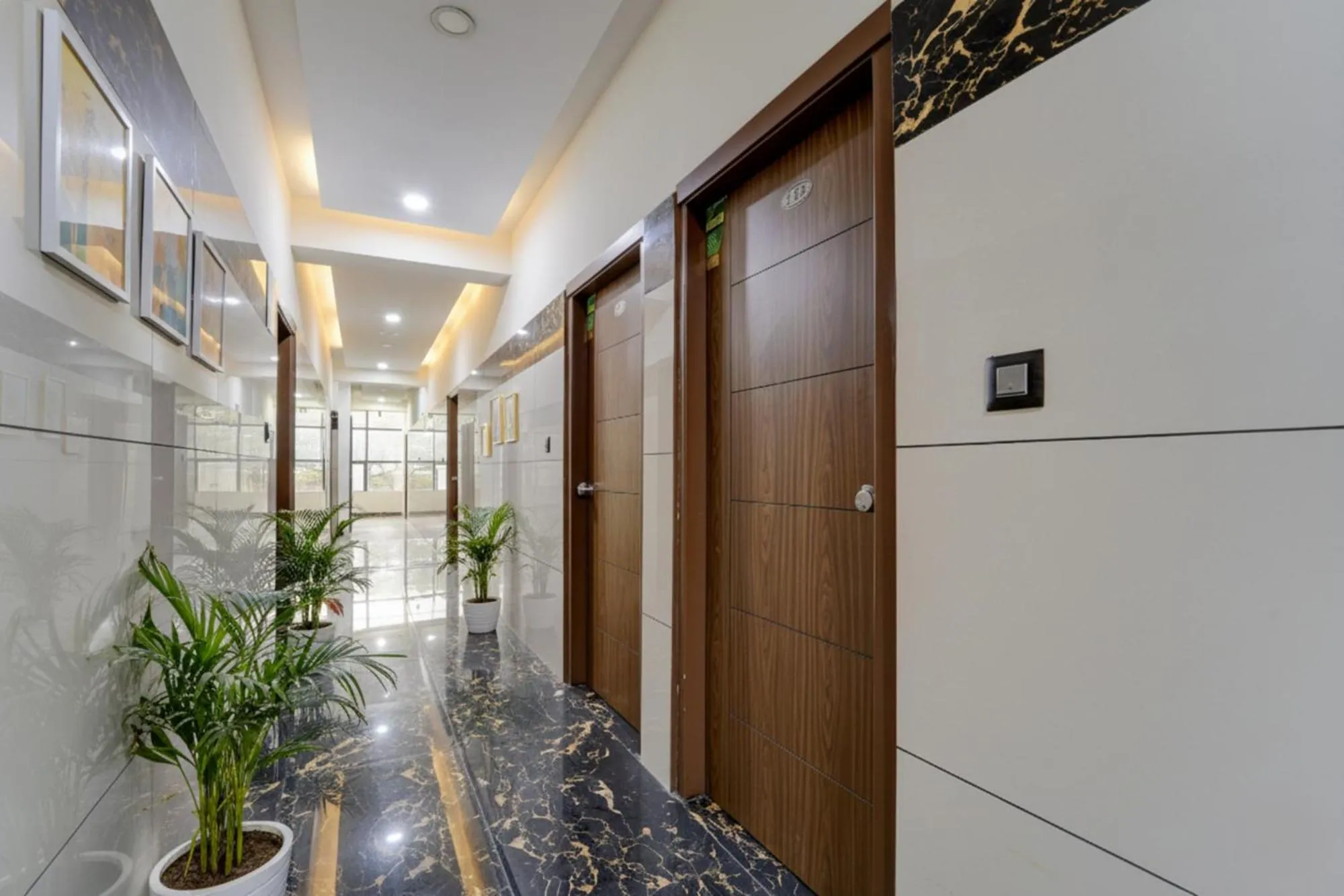 Lobby or reception in FabHotel NRM Residency