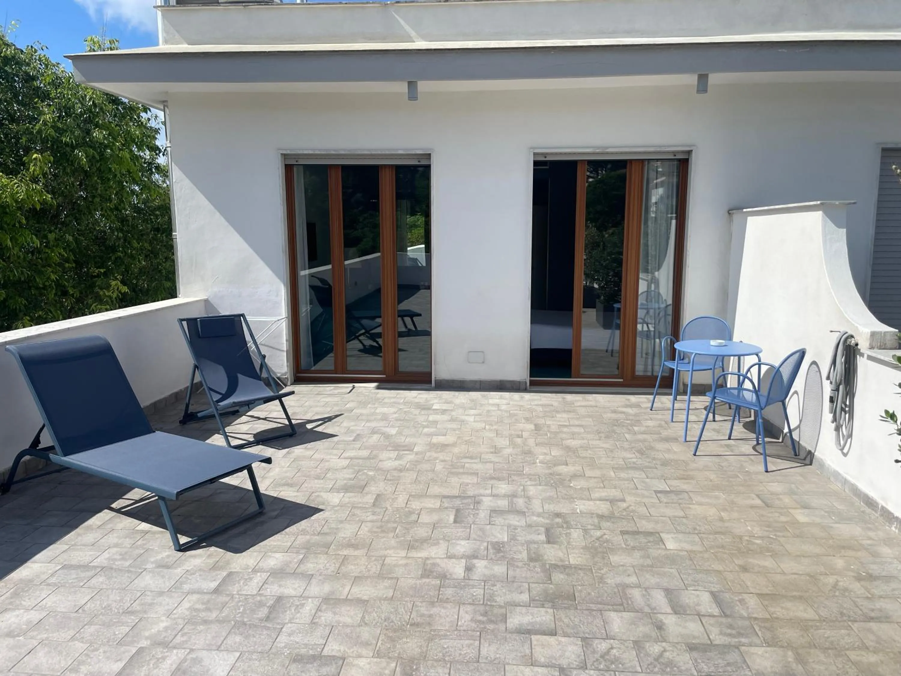 Patio in Hotel Marad