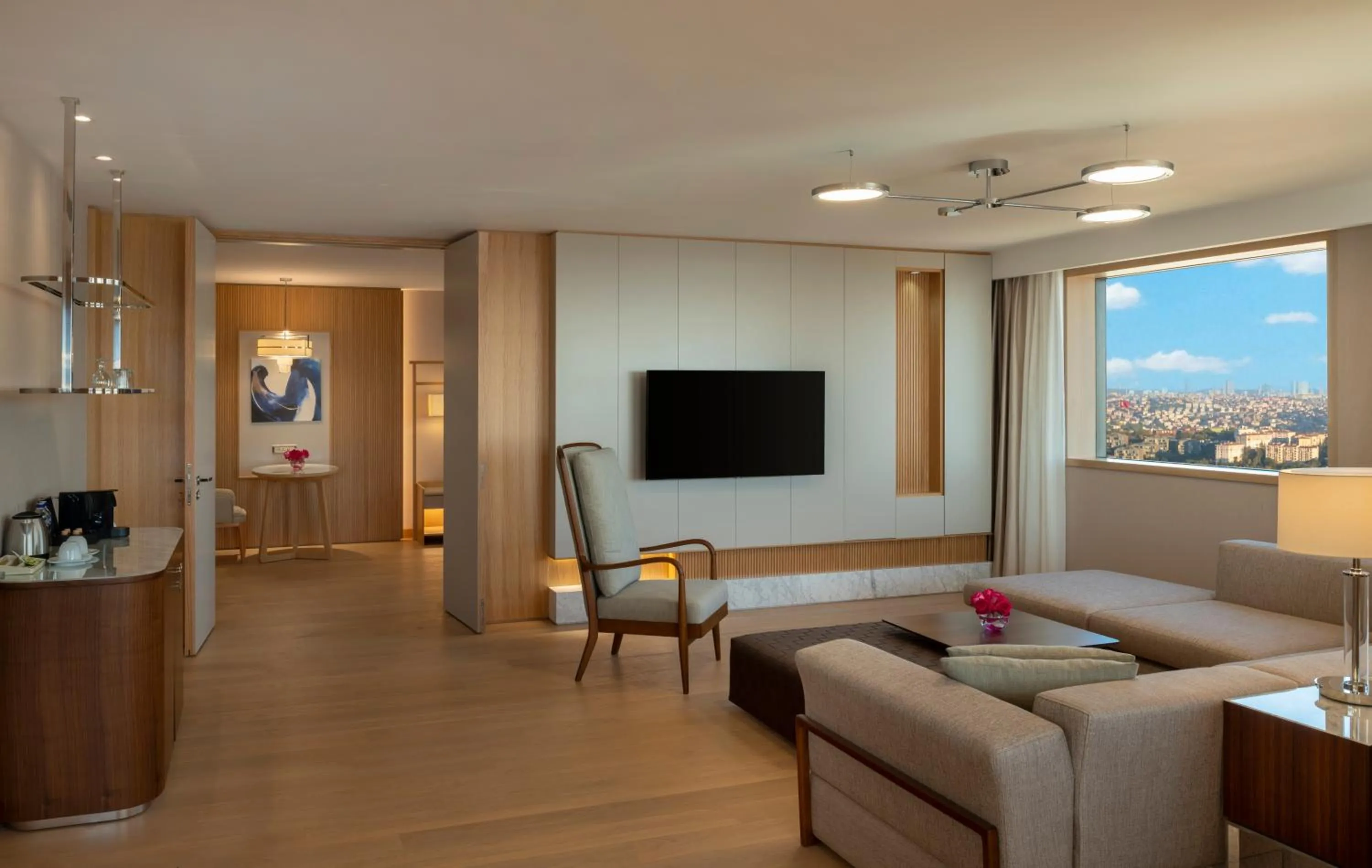 Seating area in Mövenpick Hotel Istanbul Bosphorus