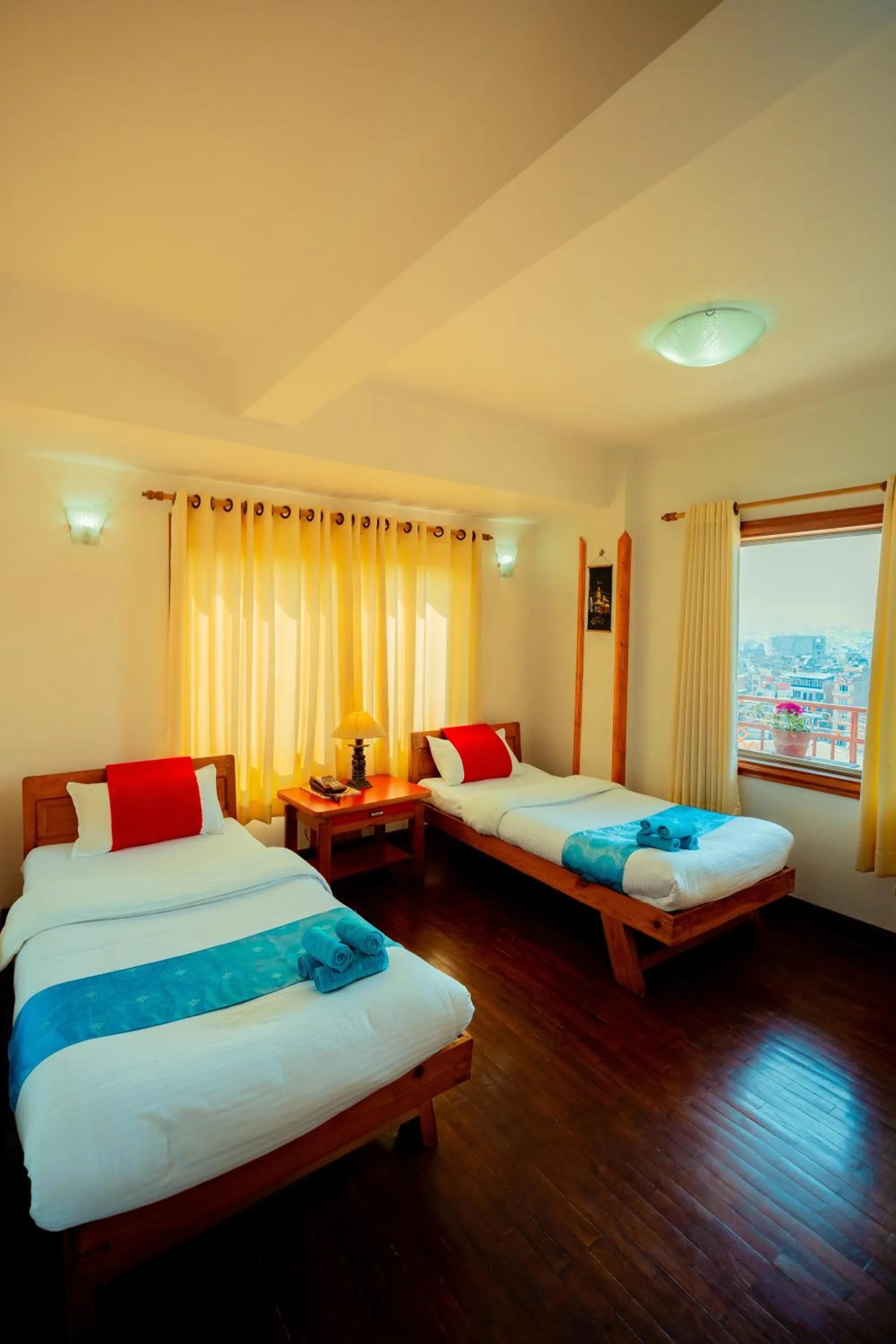 Property building, Bed in Kathmandu View Hotel