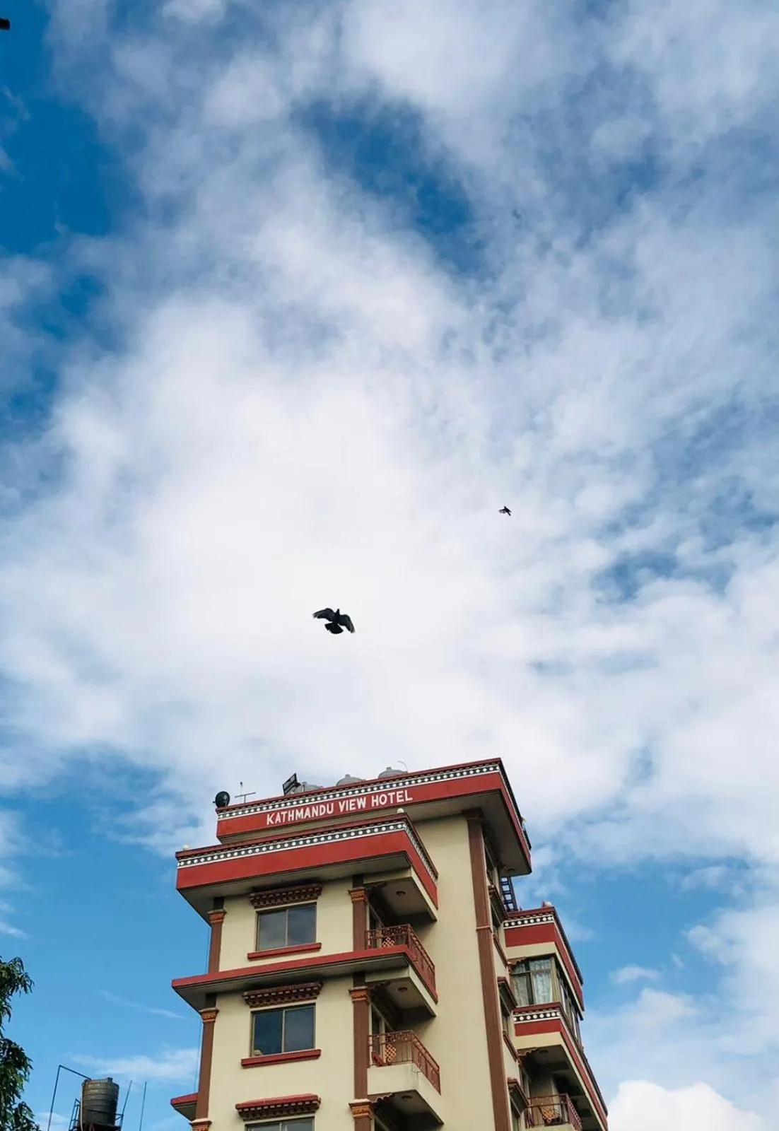 Property building in Kathmandu View Hotel