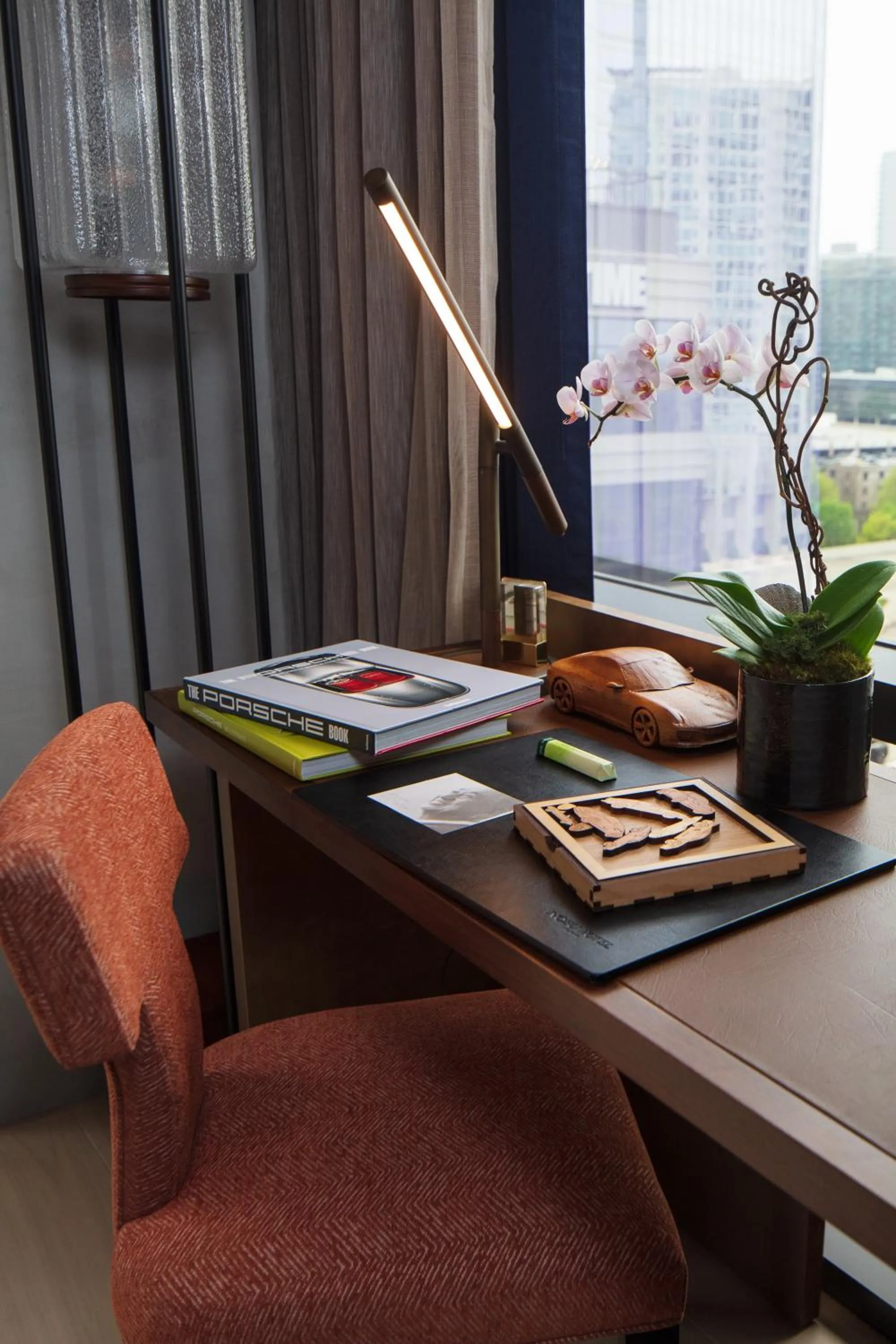 Decorative detail in Nobu Hotel Atlanta