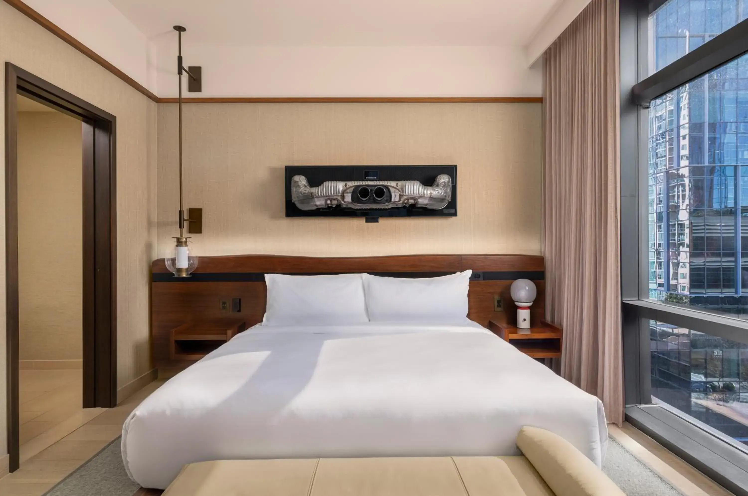 Porsche Classic Room in Nobu Hotel Atlanta Porsche Classic Room in Nobu Hotel Atlanta