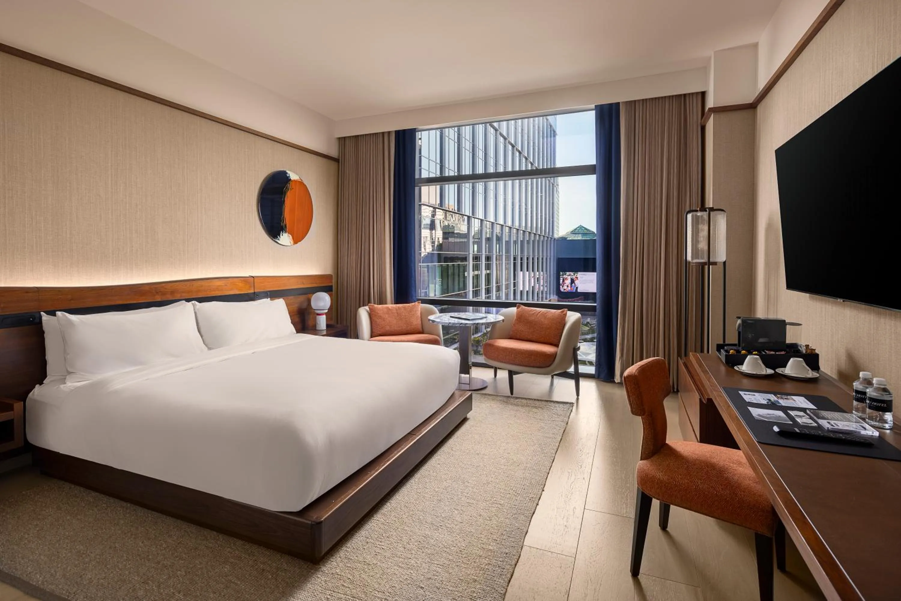 Bed in Nobu Hotel Atlanta