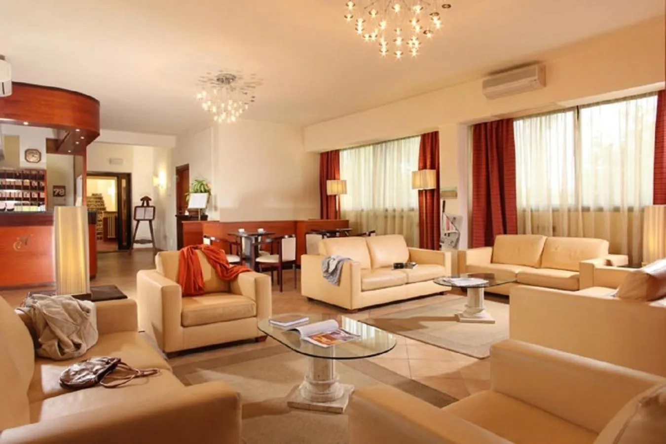 Lobby or reception in Hotel Cassia