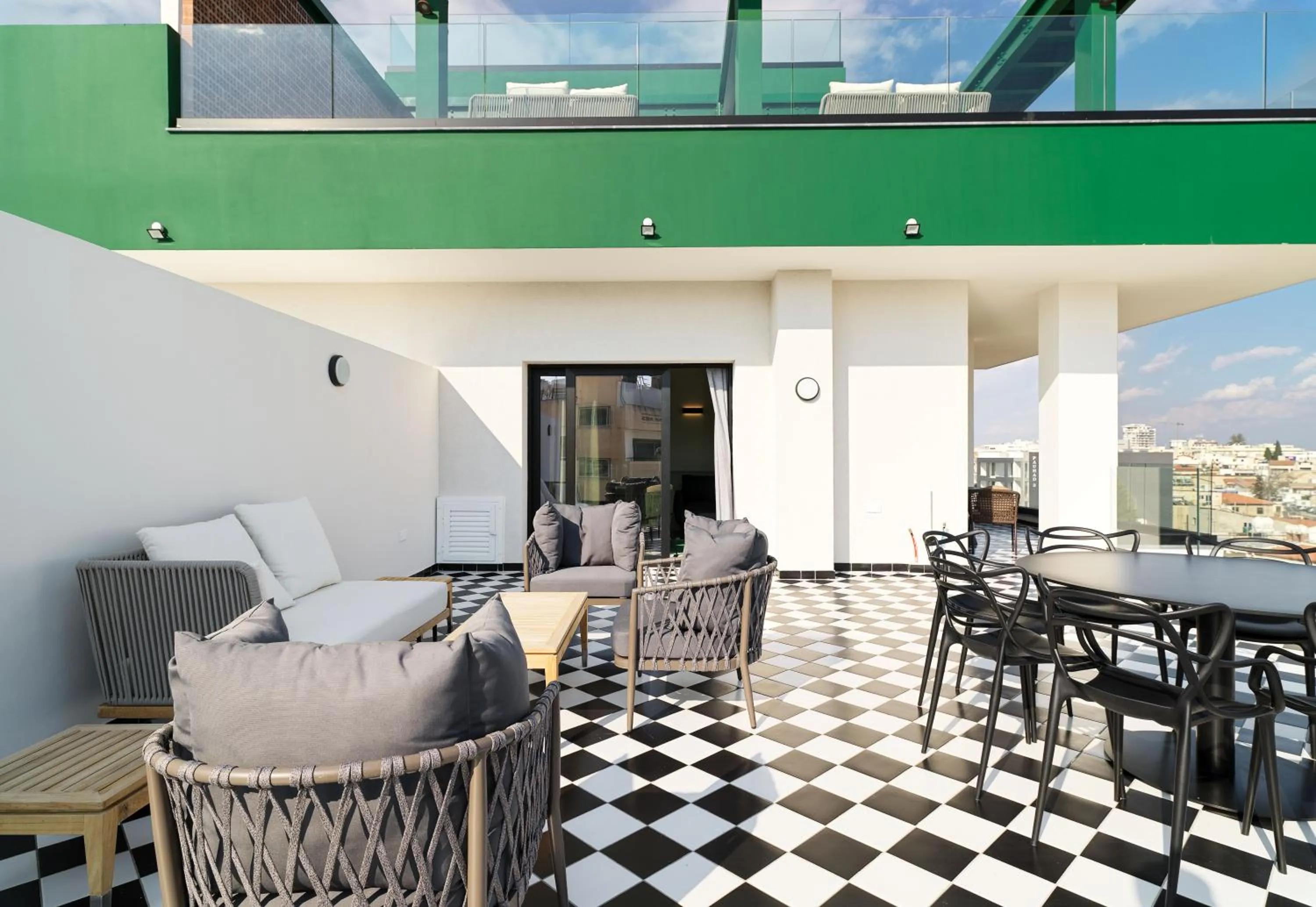 Patio in LIV The City Suites ADULTS ONLY