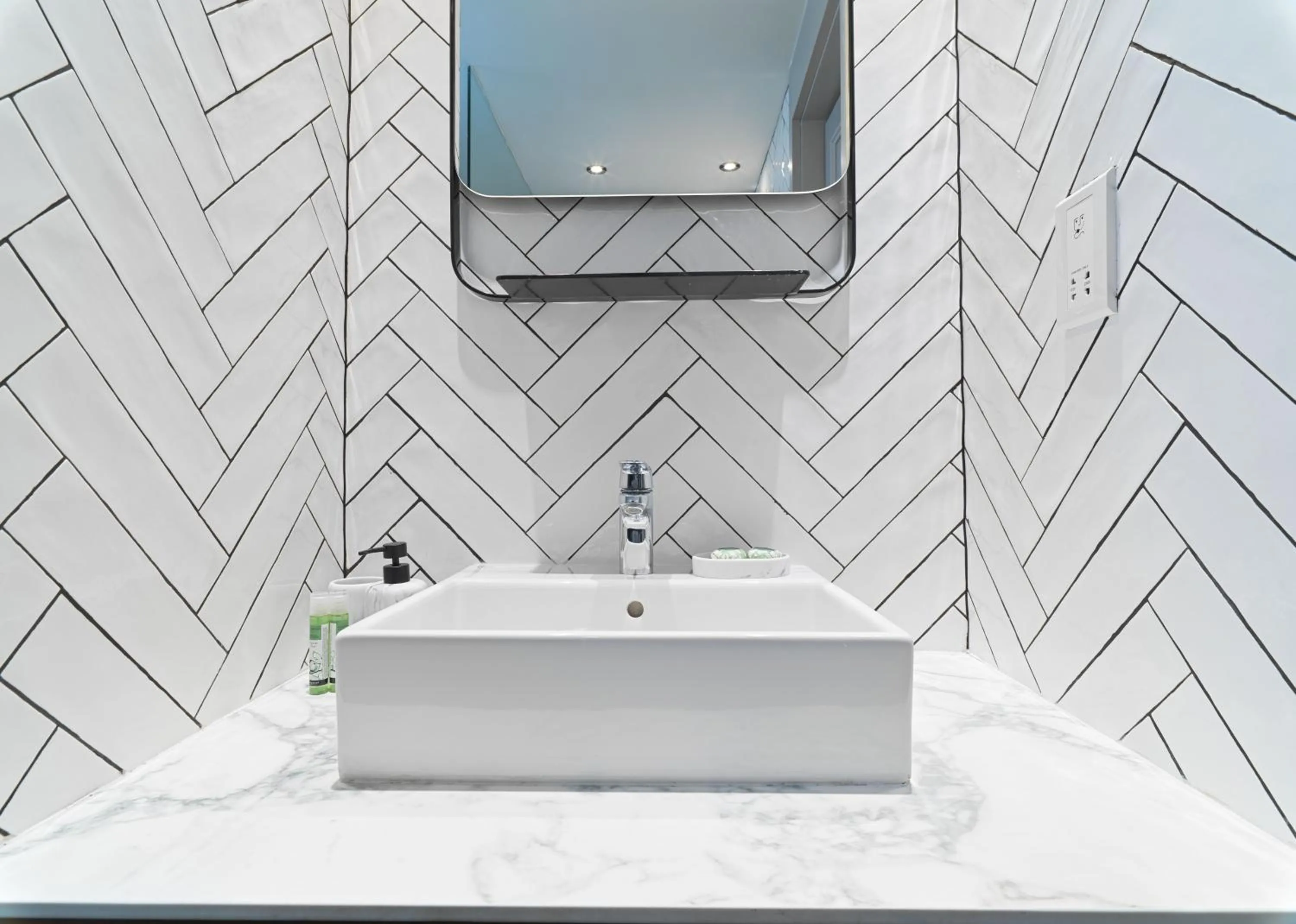 Bathroom in LIV The City Suites ADULTS ONLY