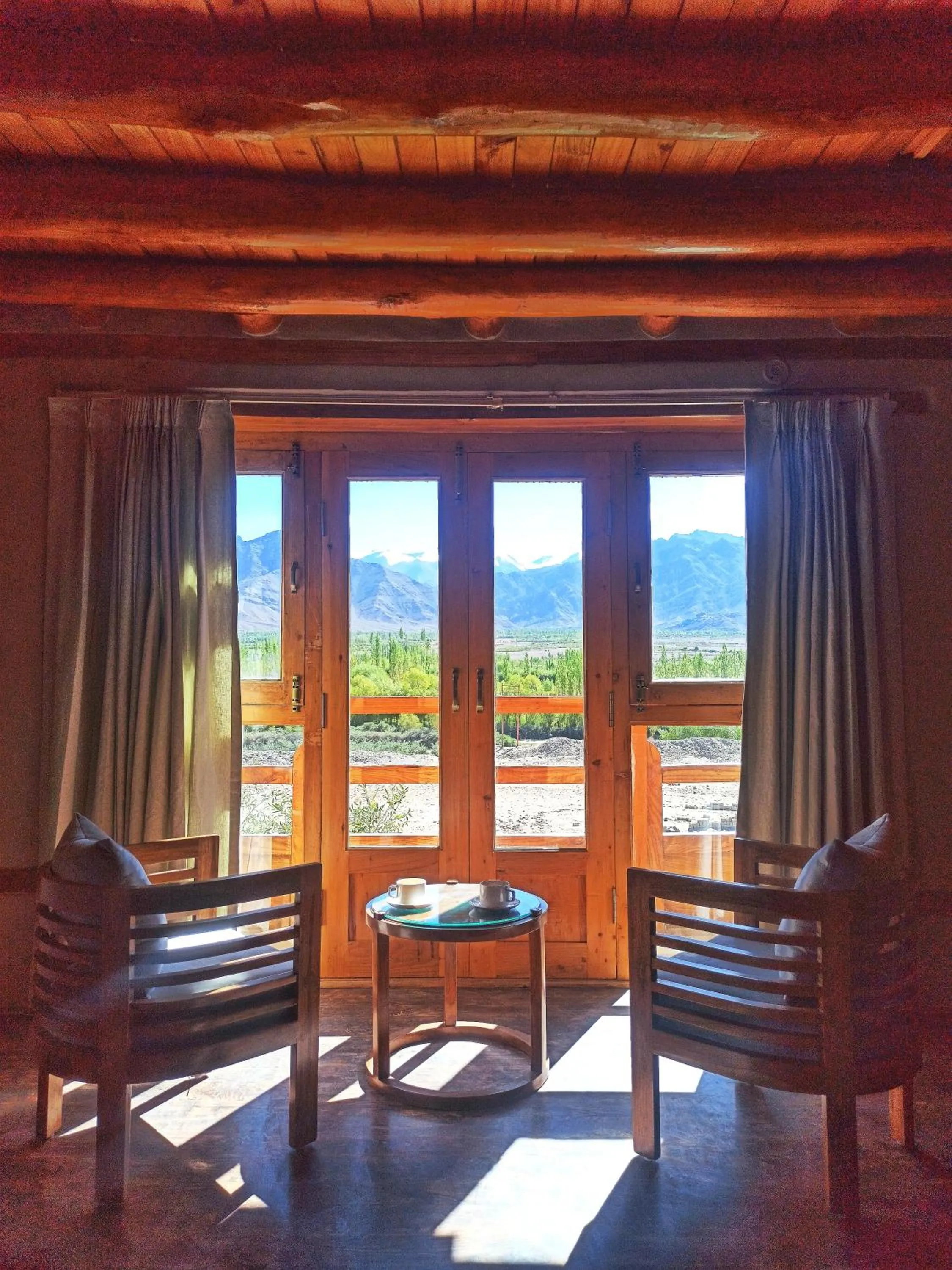 Natural landscape in Dakpa House Ladakh