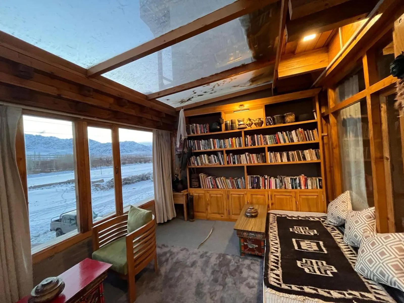 Natural landscape in Dakpa House Ladakh