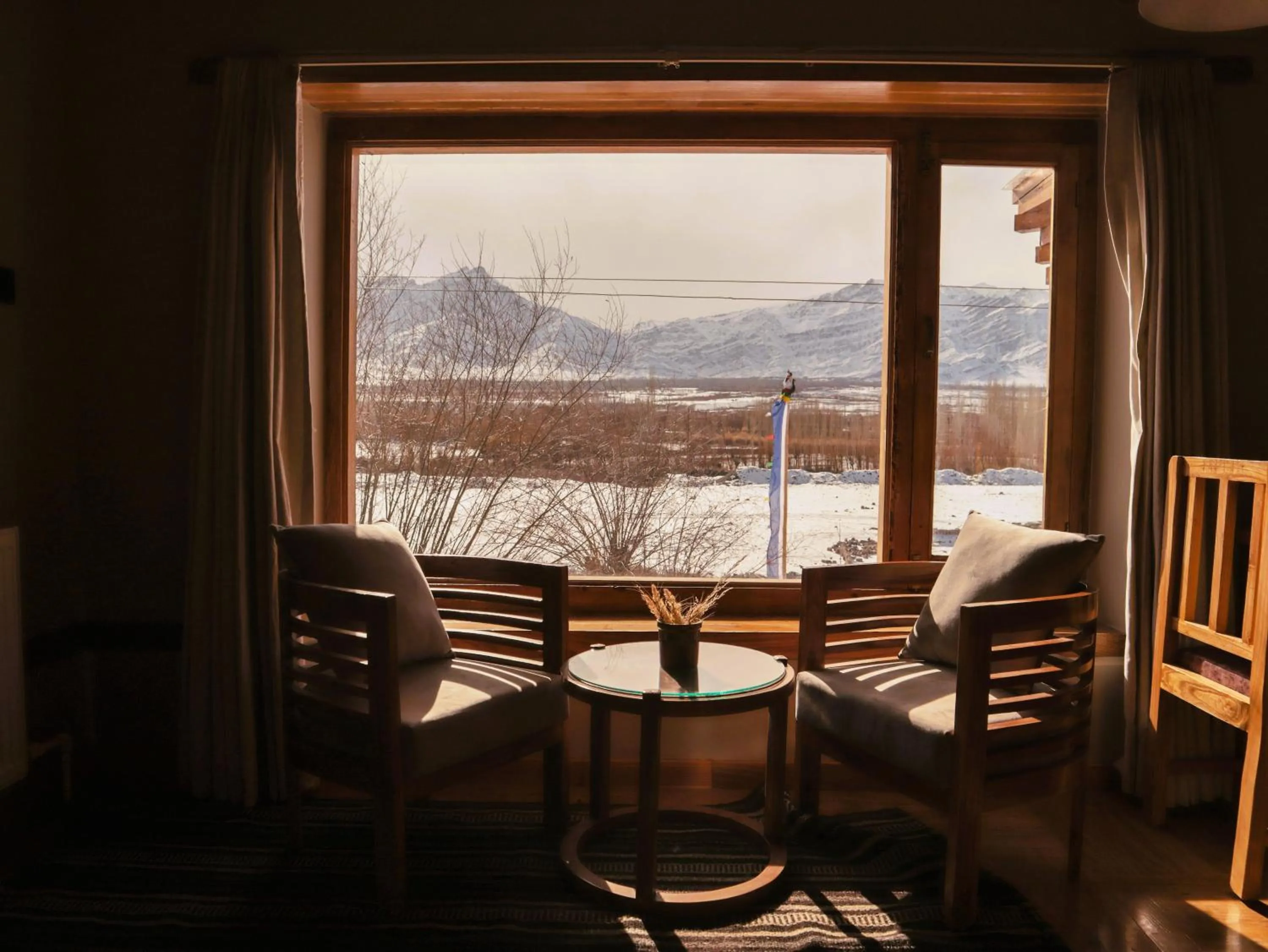 Natural landscape in Dakpa House Ladakh