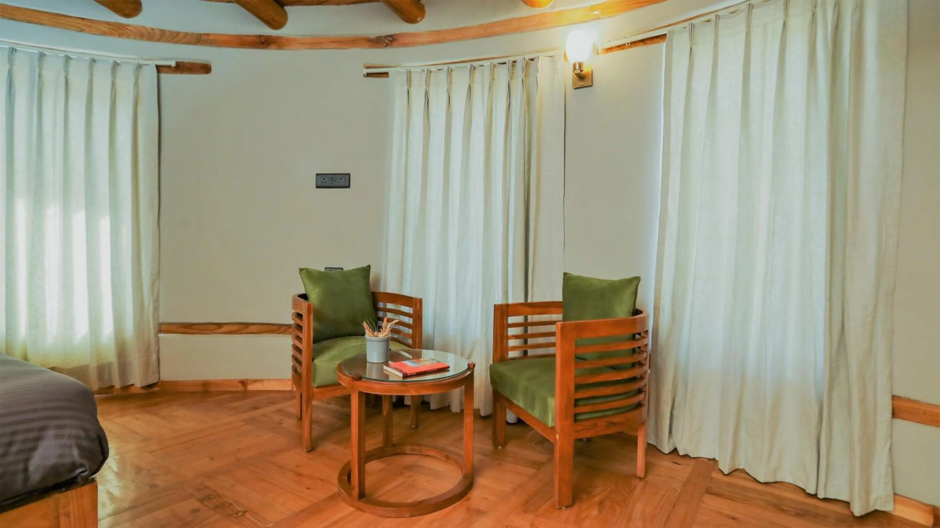 Seating area in Dakpa House Ladakh