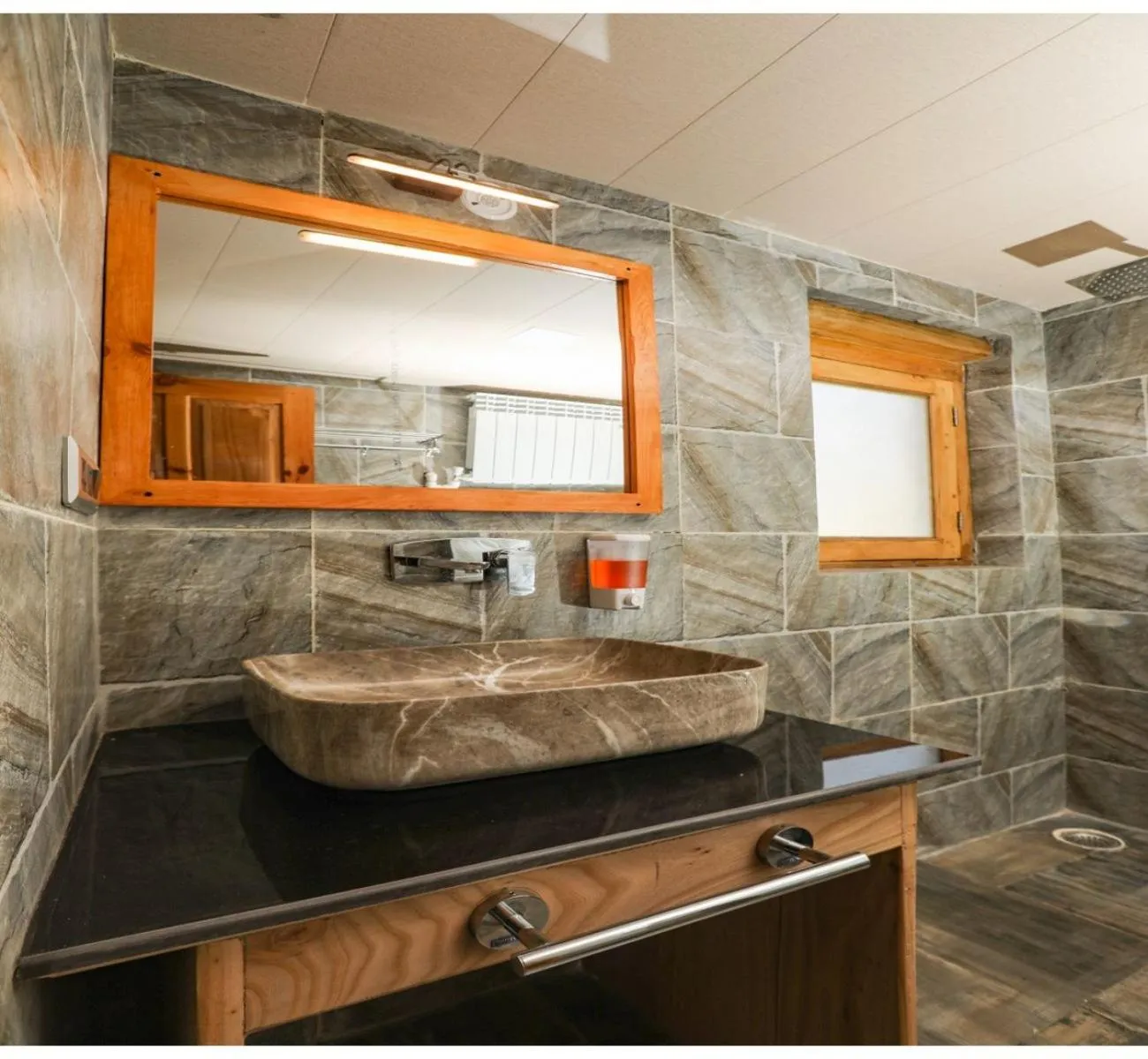 Bathroom in Dakpa House Ladakh