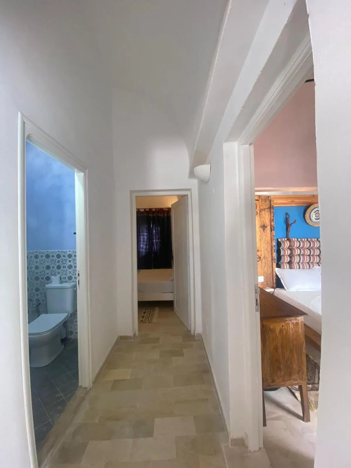 Bathroom in Hôtel Djerba Authentique - Au centre de Midoun