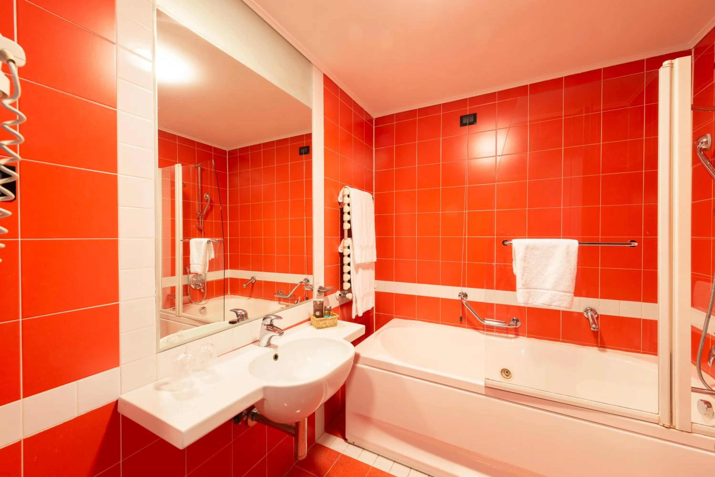 Bathroom in Victoria Terme Hotel