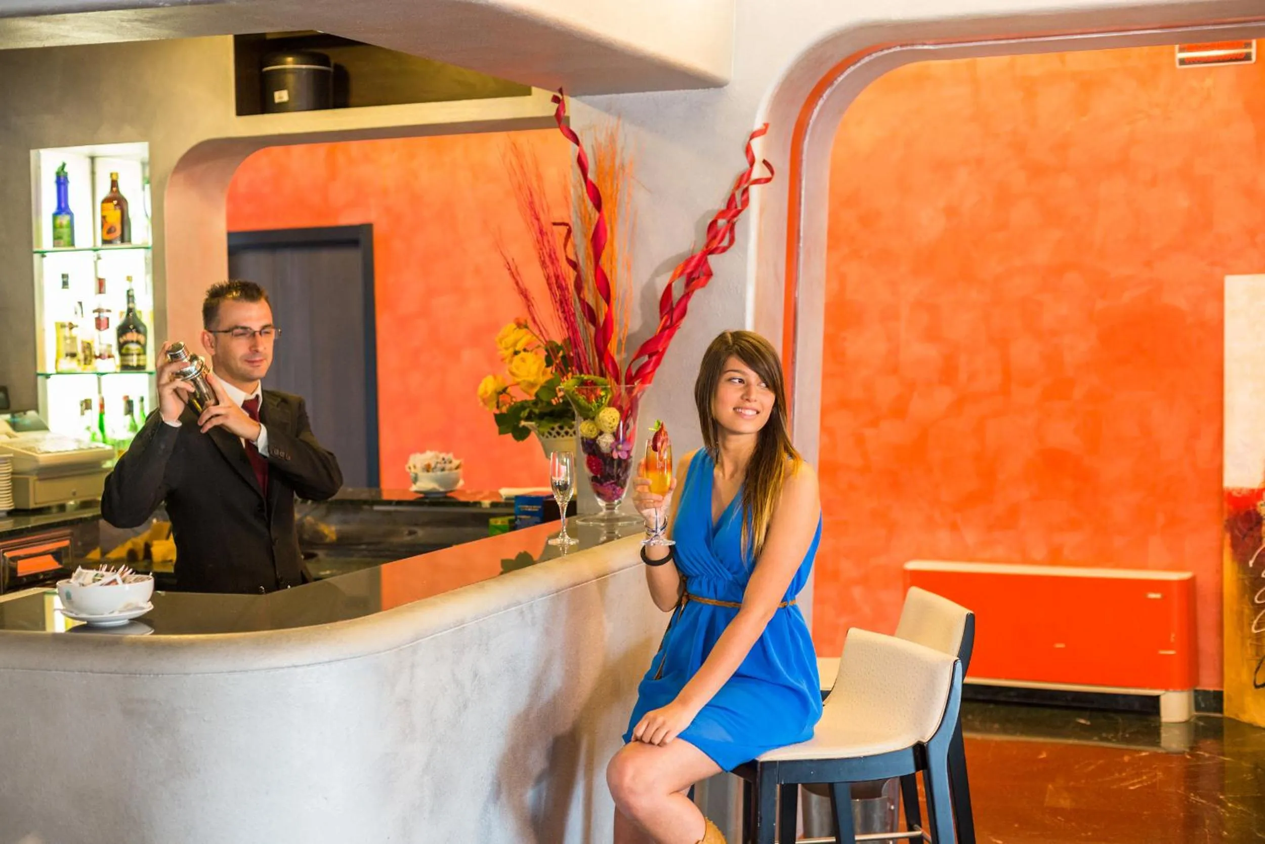 Lounge or bar in Victoria Terme Hotel