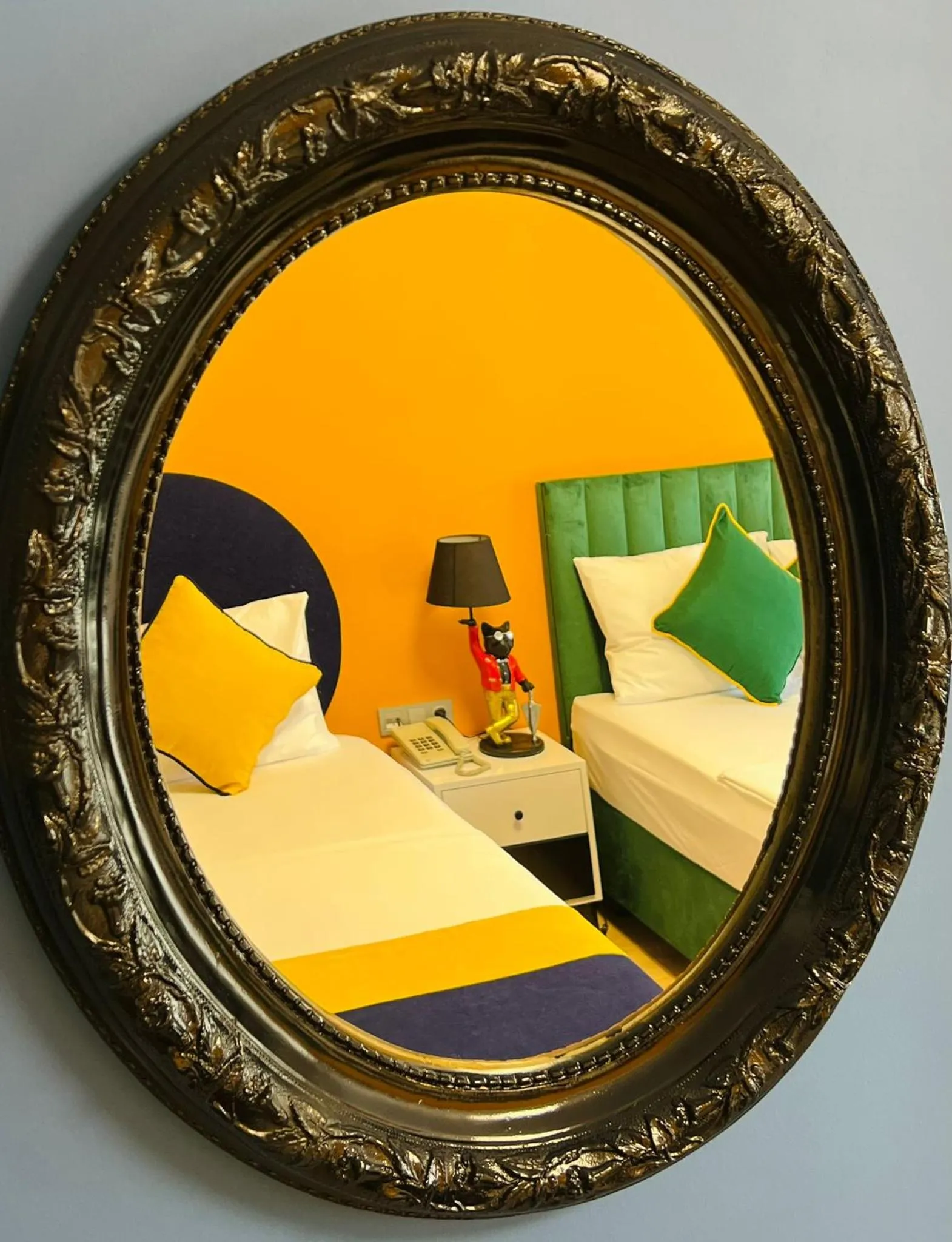 Decorative detail in Apex Hotel