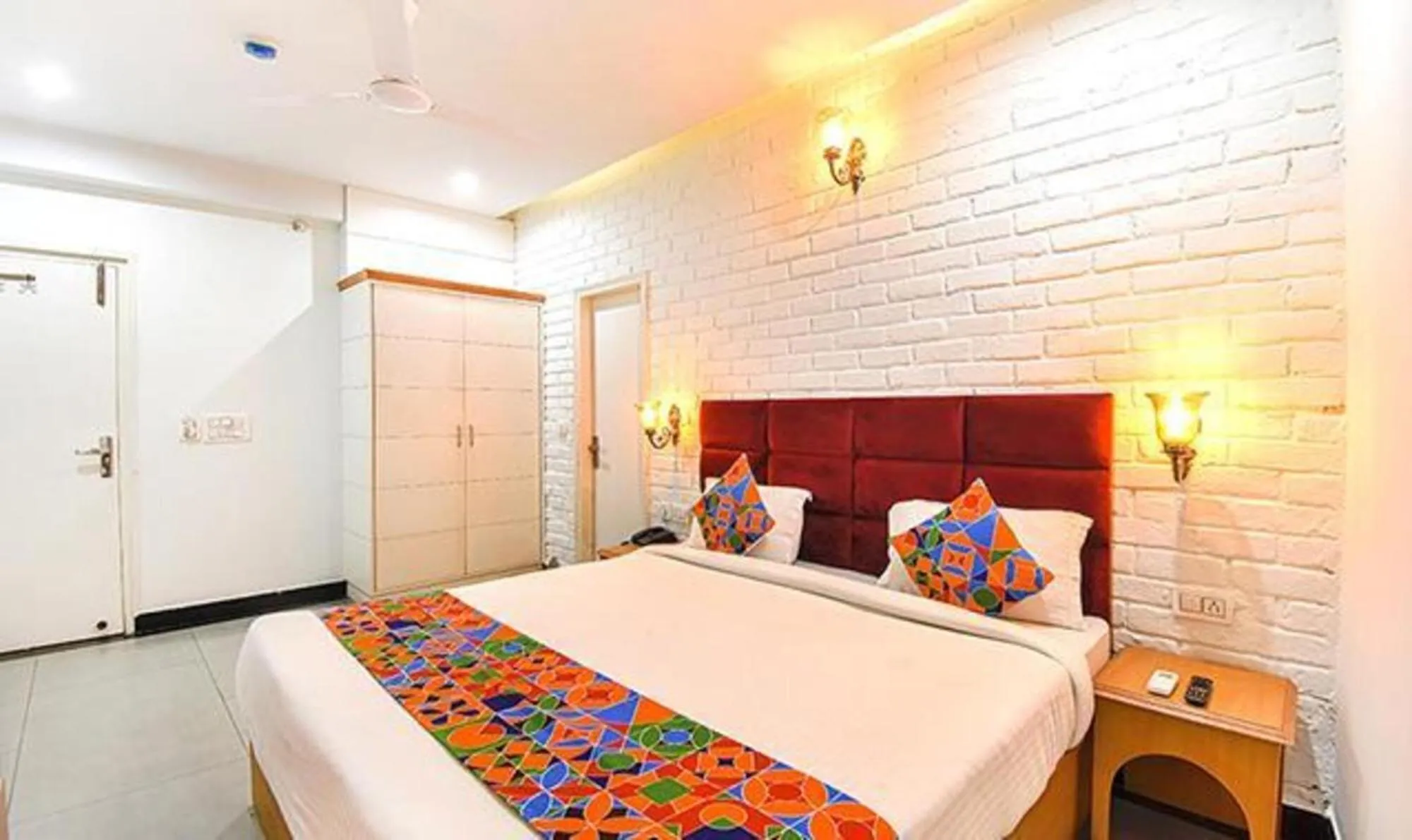 Bed in FabHotel NH7