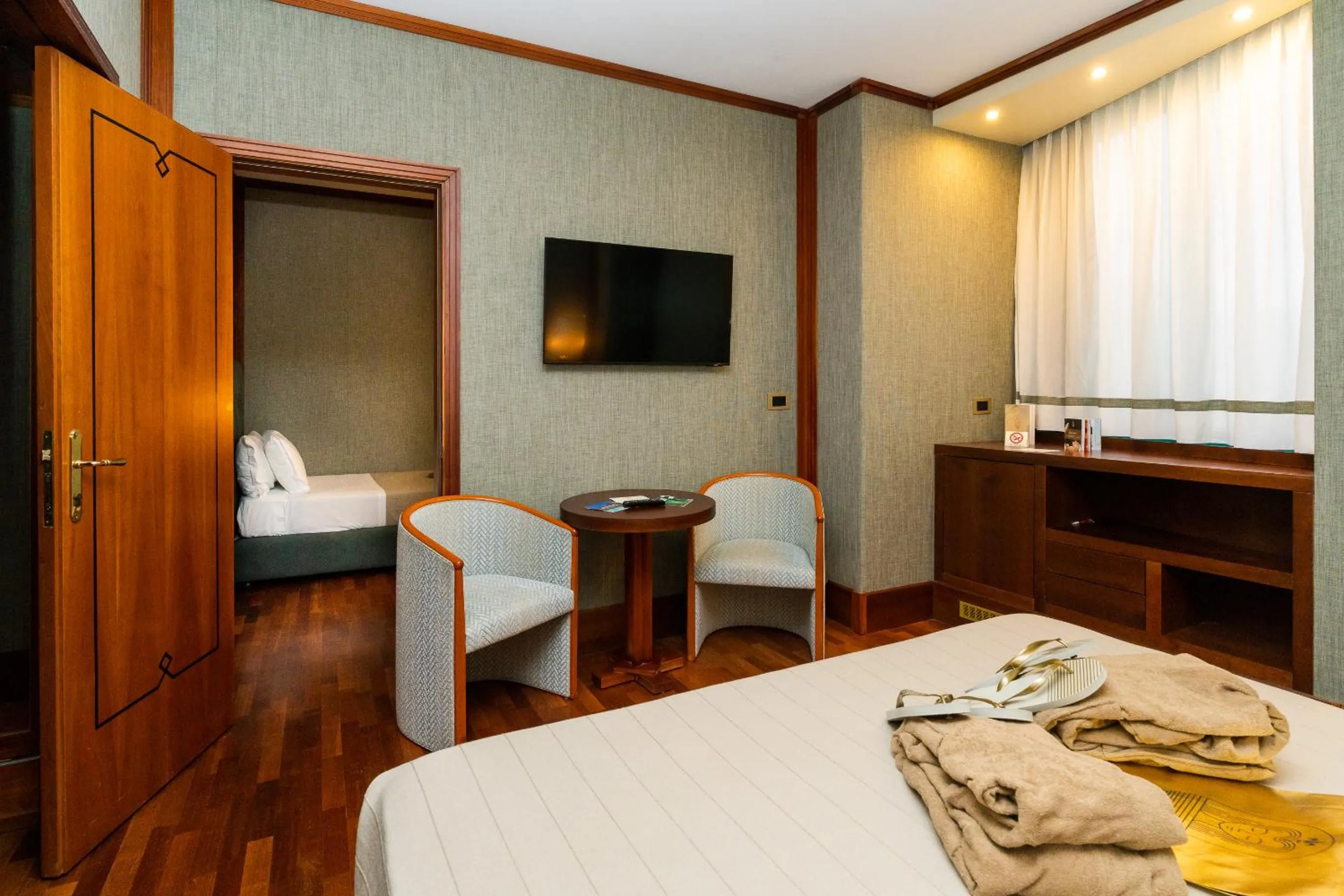 Bedroom, Bed in Grand Hotel Duca D'Este