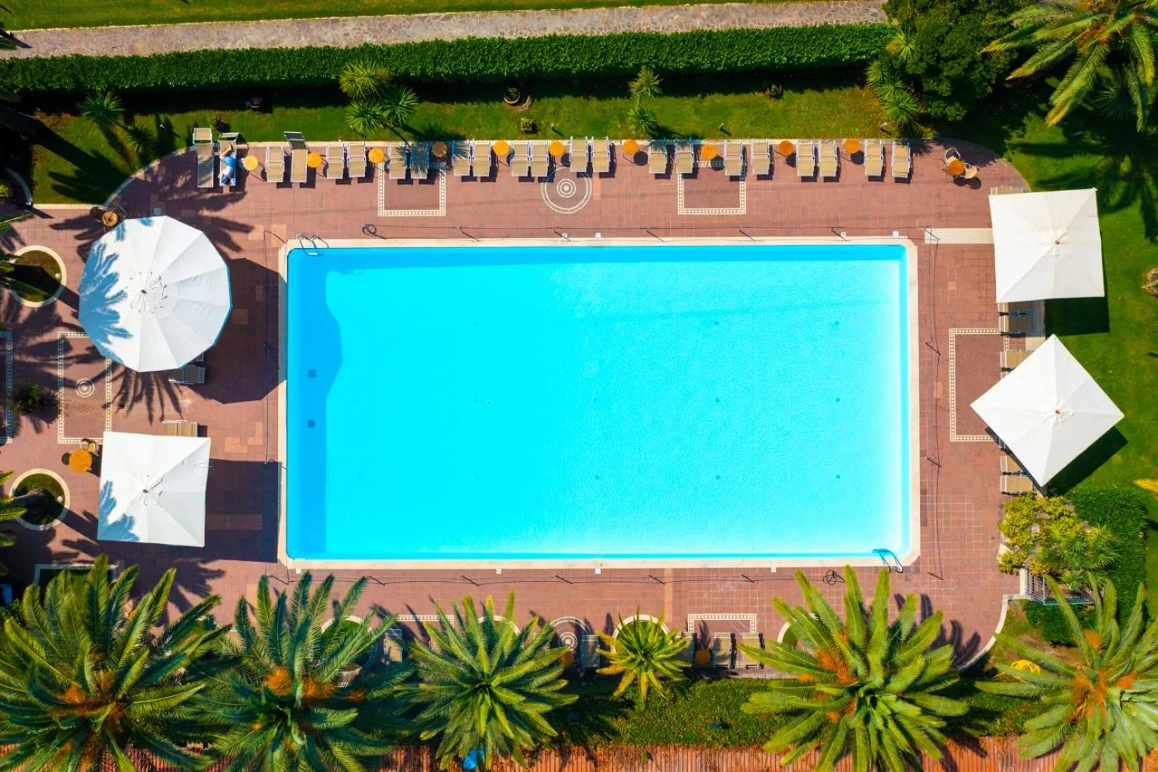 Swimming pool in Grand Hotel Duca D'Este