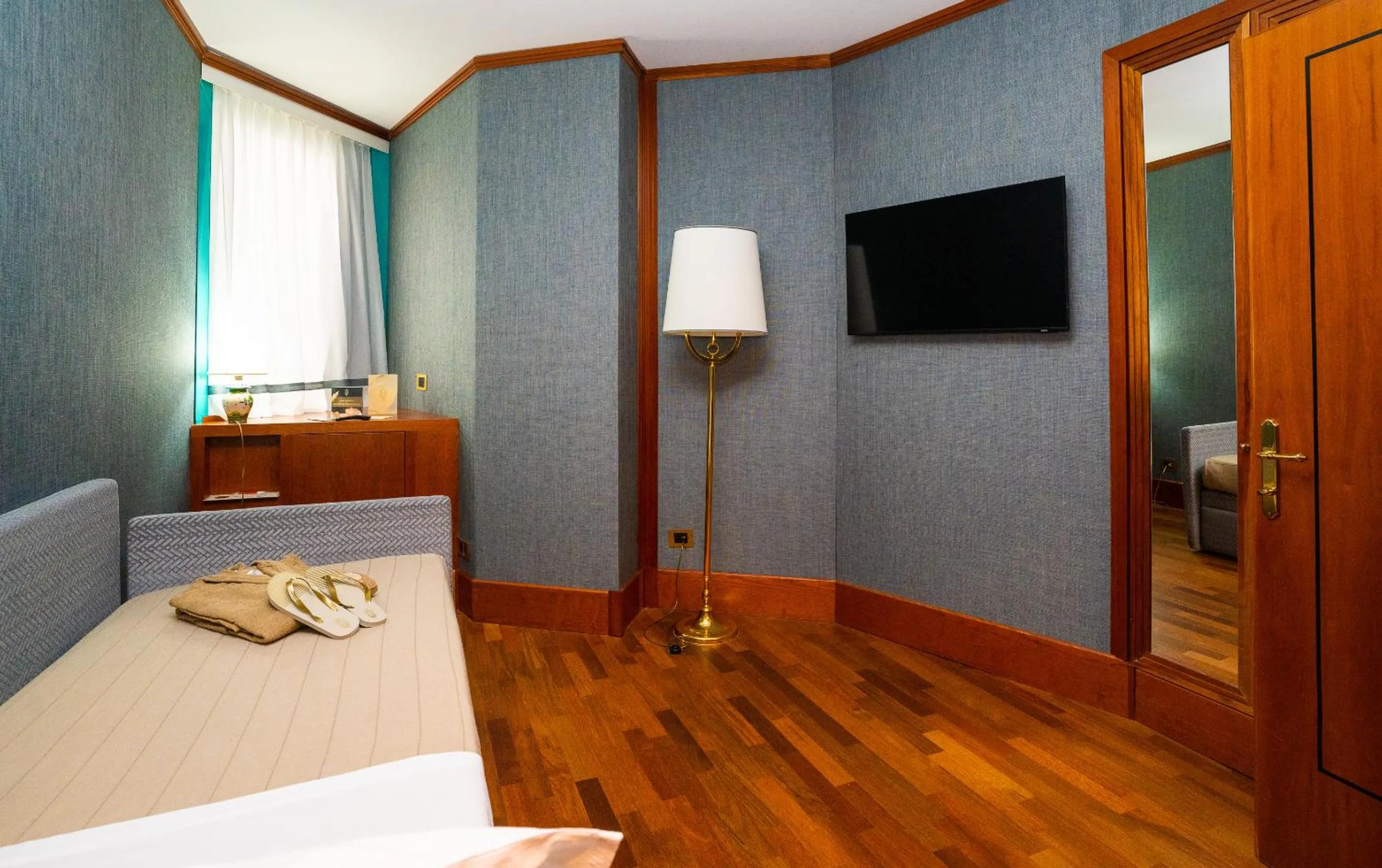 Bedroom, Bed in Grand Hotel Duca D'Este