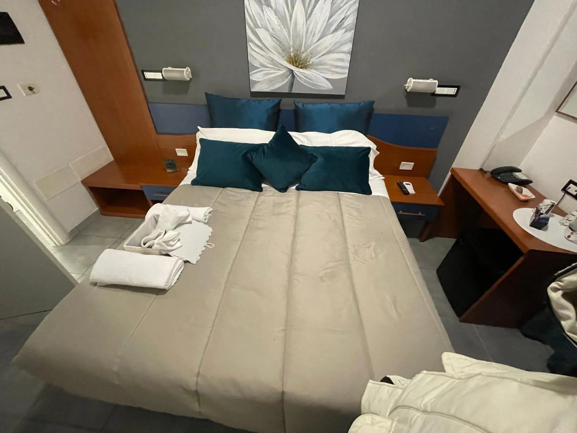 Bed in Albergo Villa Marina