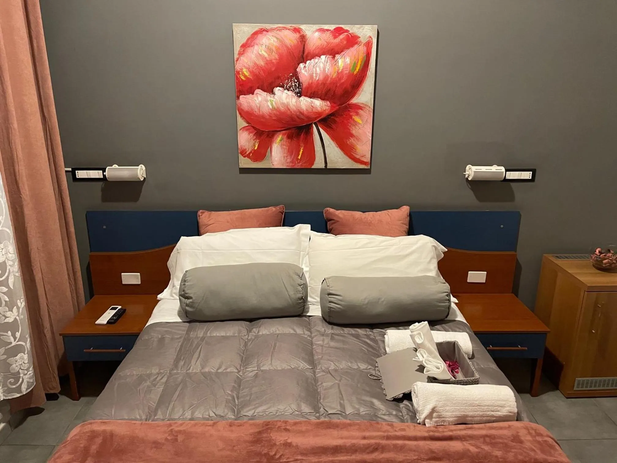 Bed in Albergo Villa Marina