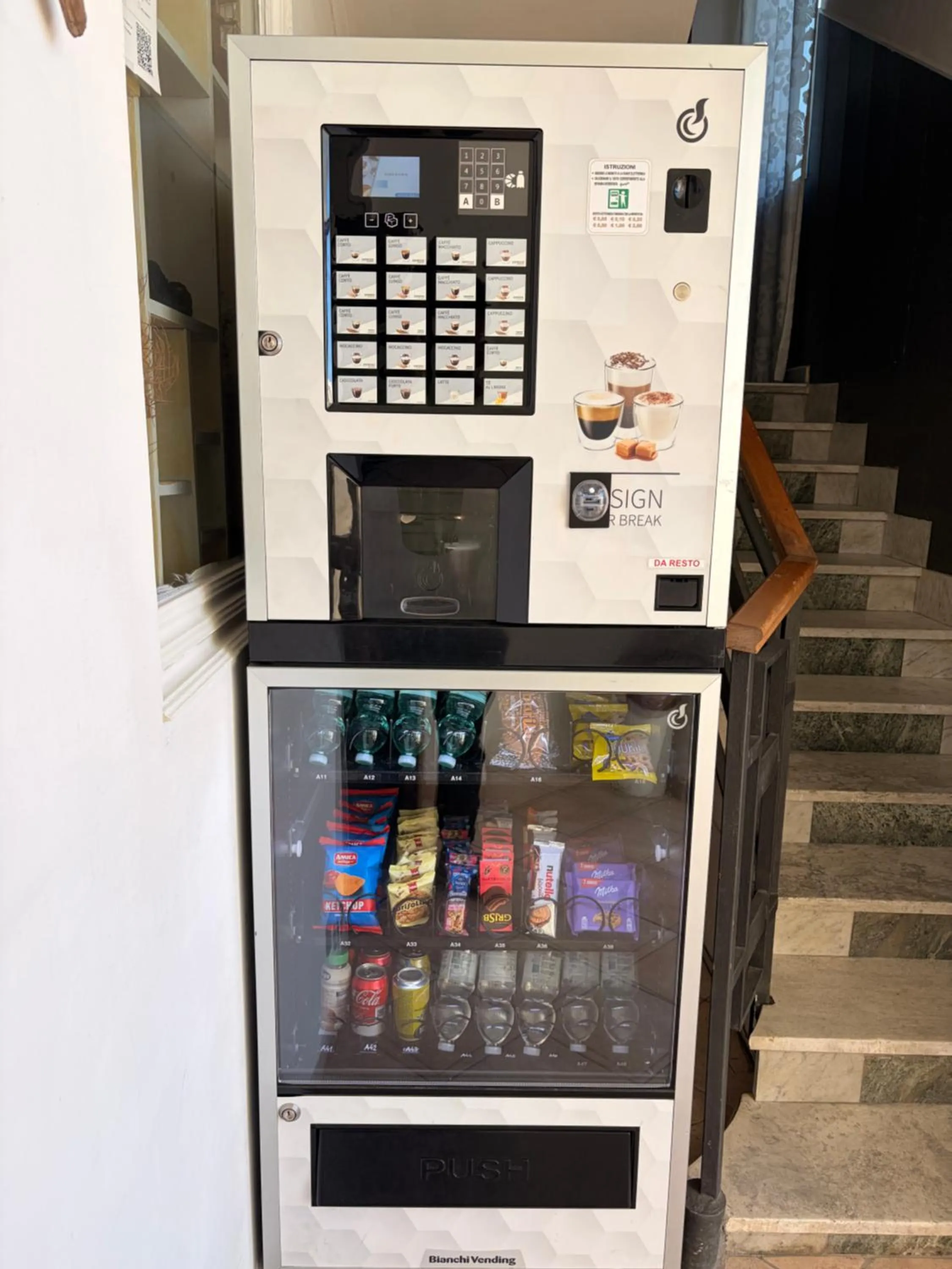 vending machine in Albergo Villa Marina