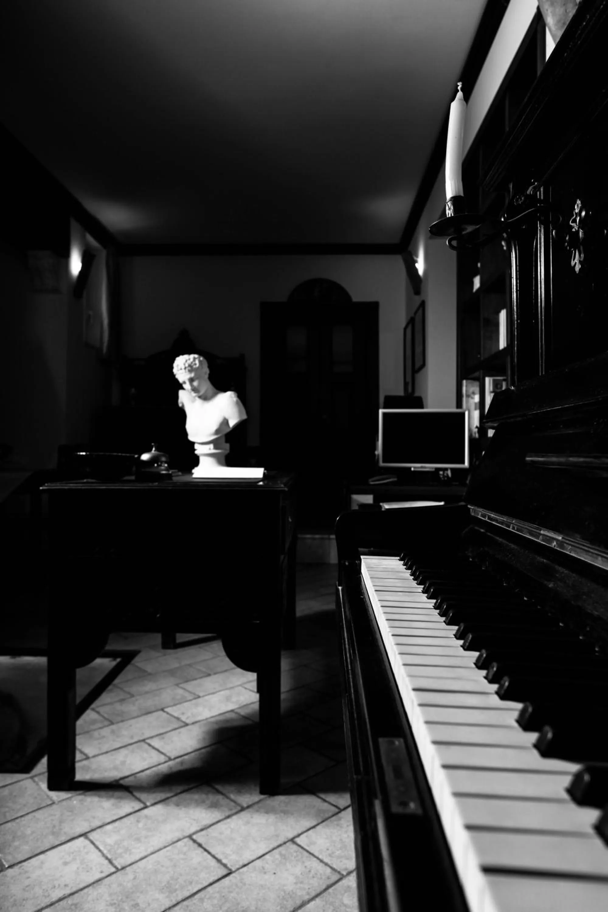 Decorative detail in La Quercia Antica B&B