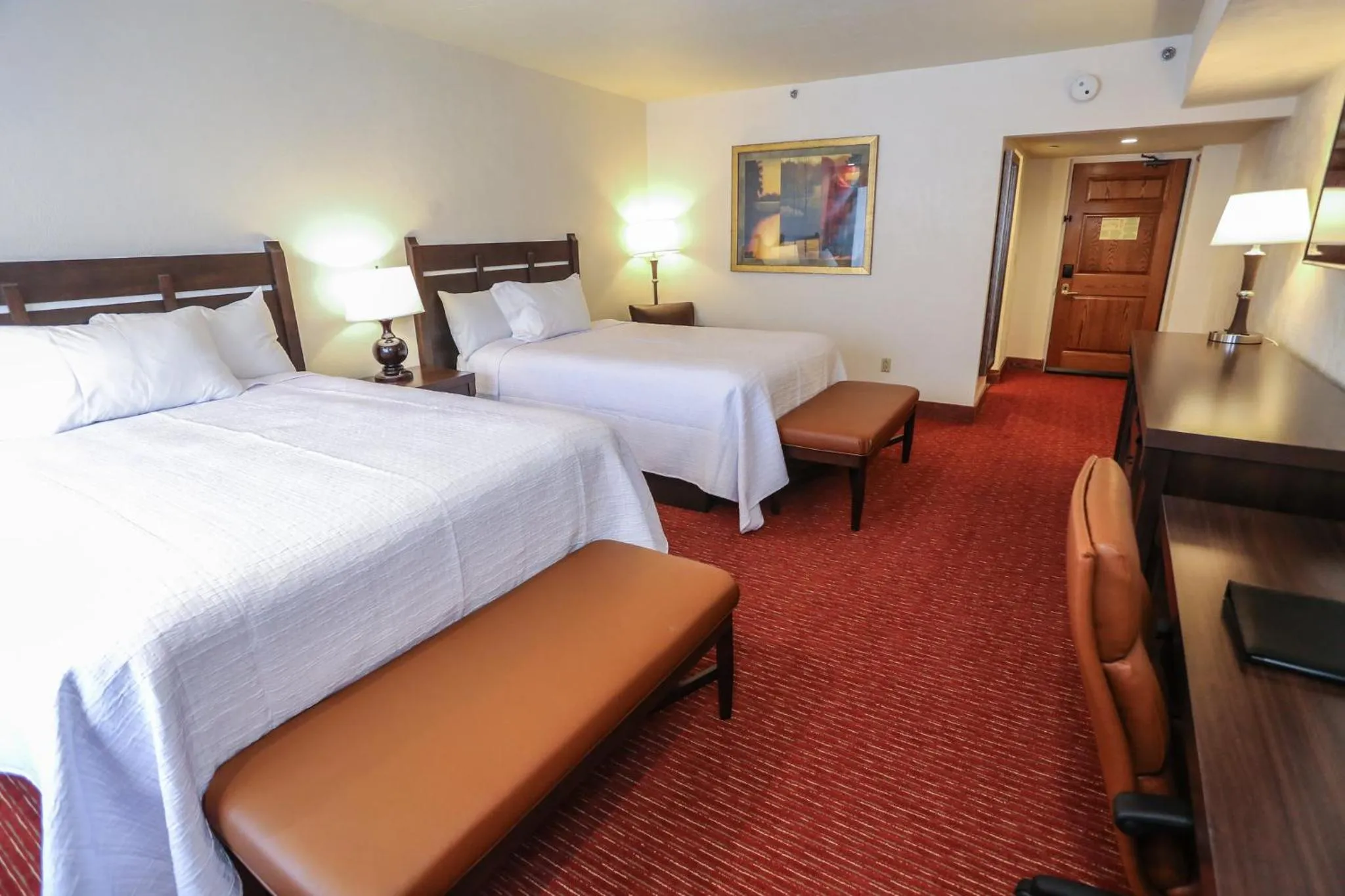 Photo of the whole room, Bed in Slopeside Hotel by Seven Springs Resort
