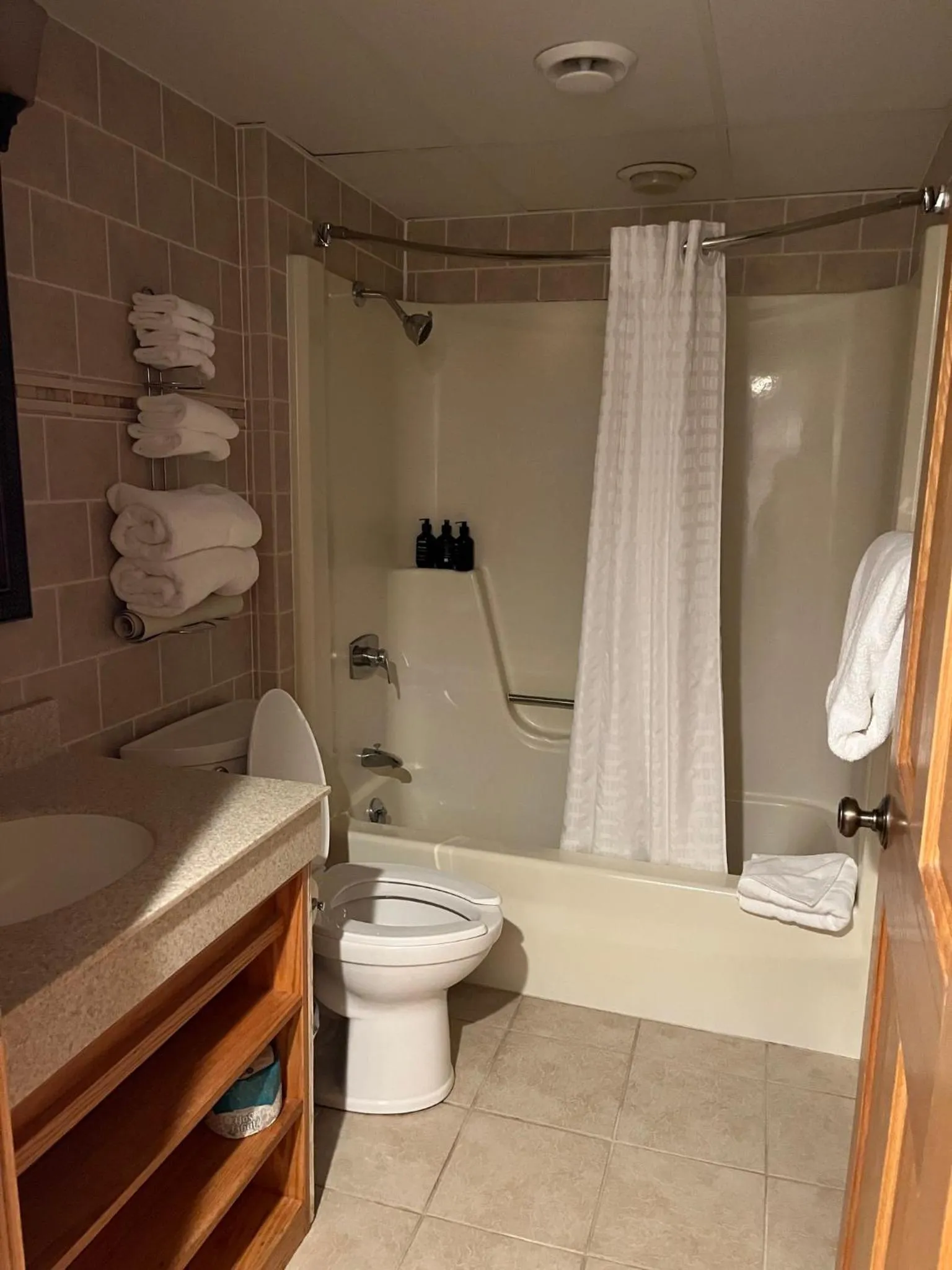 Bathroom in Slopeside Hotel by Seven Springs Resort