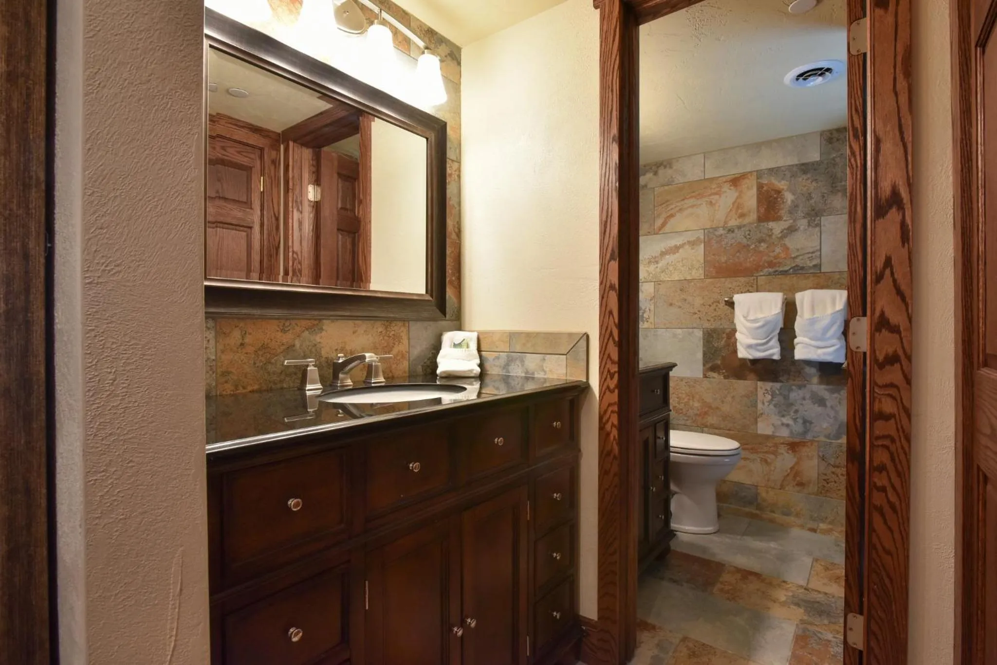 Bedroom in Slopeside Hotel by Seven Springs Resort