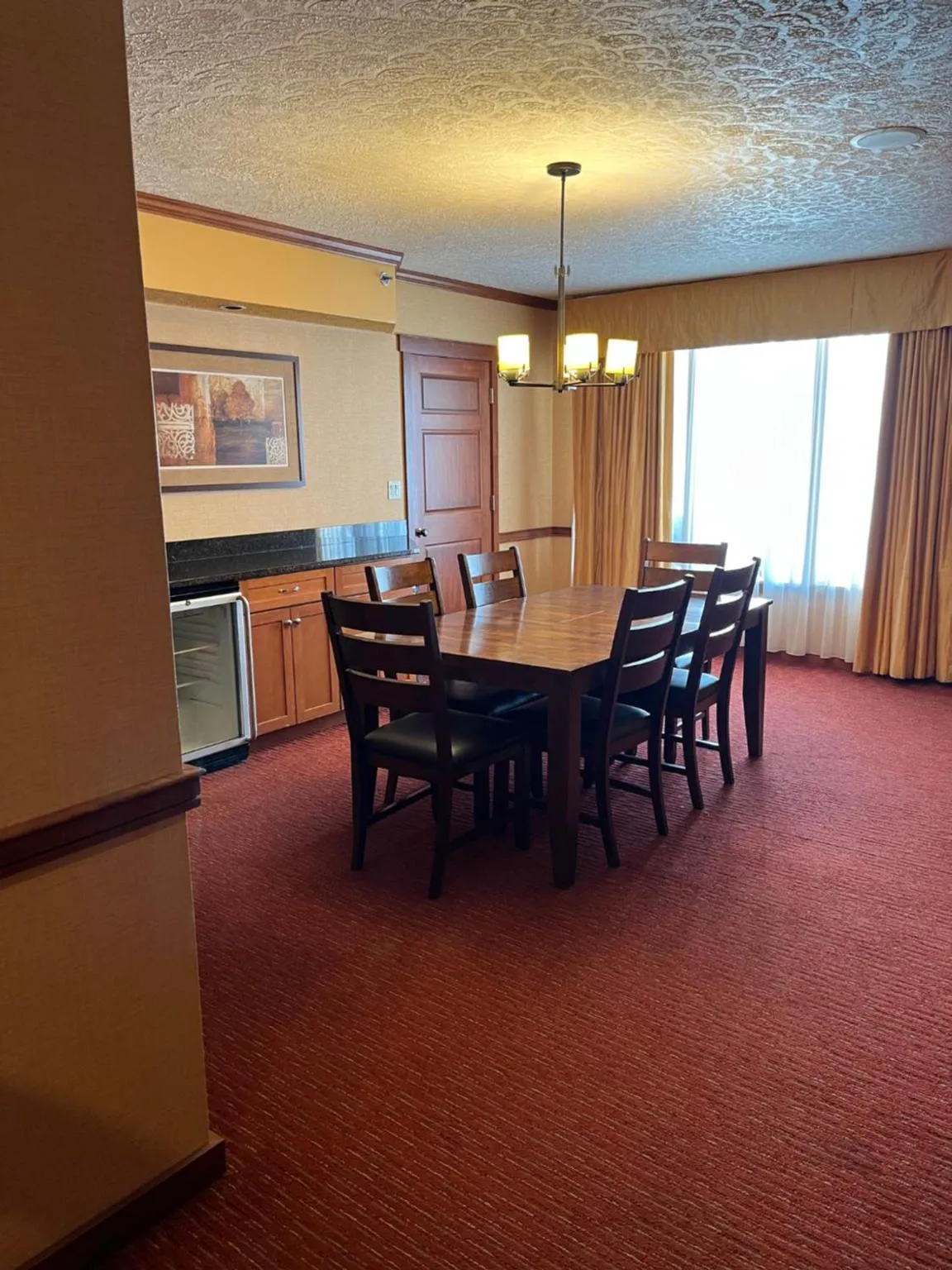 Living room in Slopeside Hotel by Seven Springs Resort