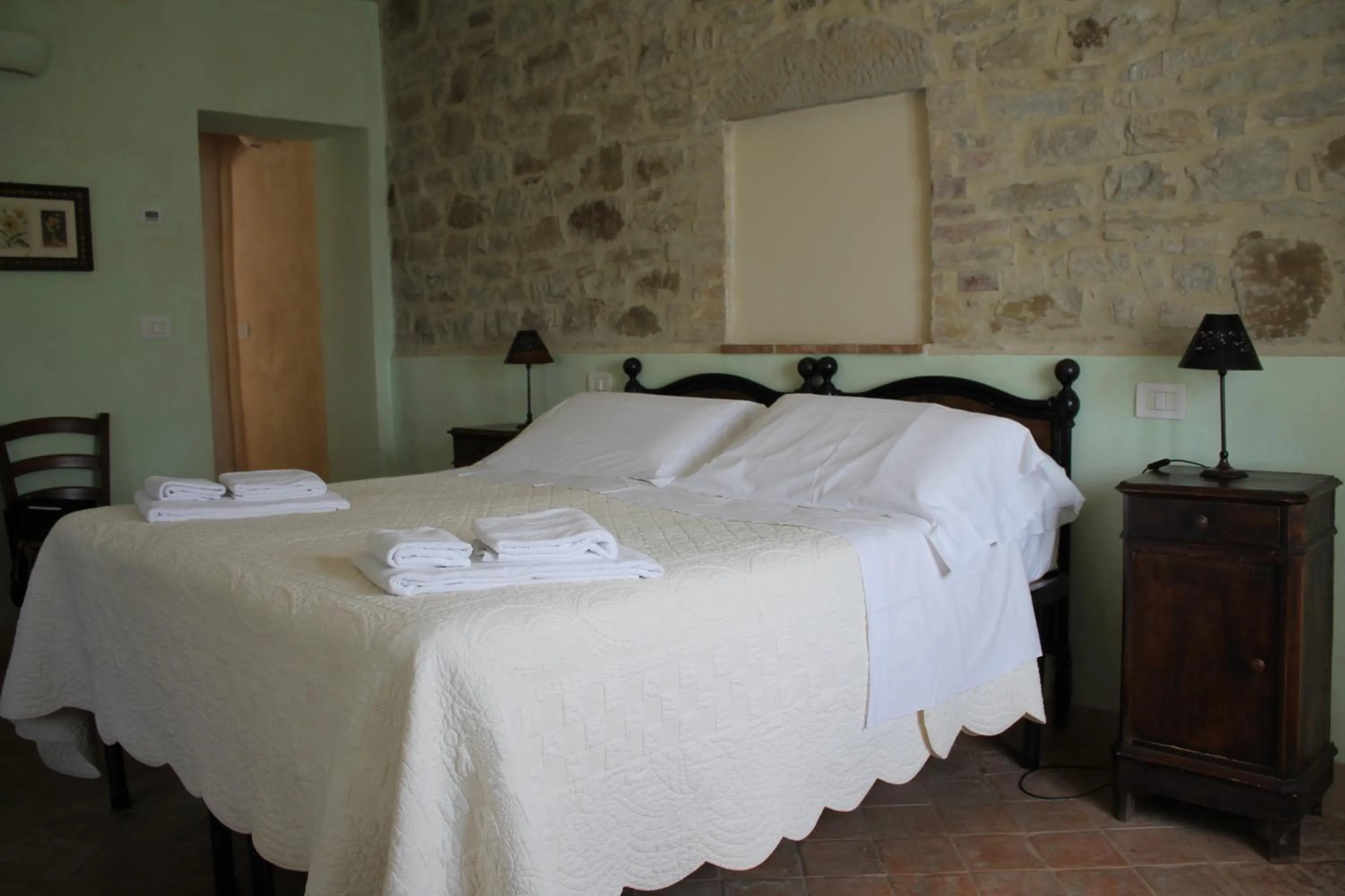 Bed in La Tavola Dei Cavalieri