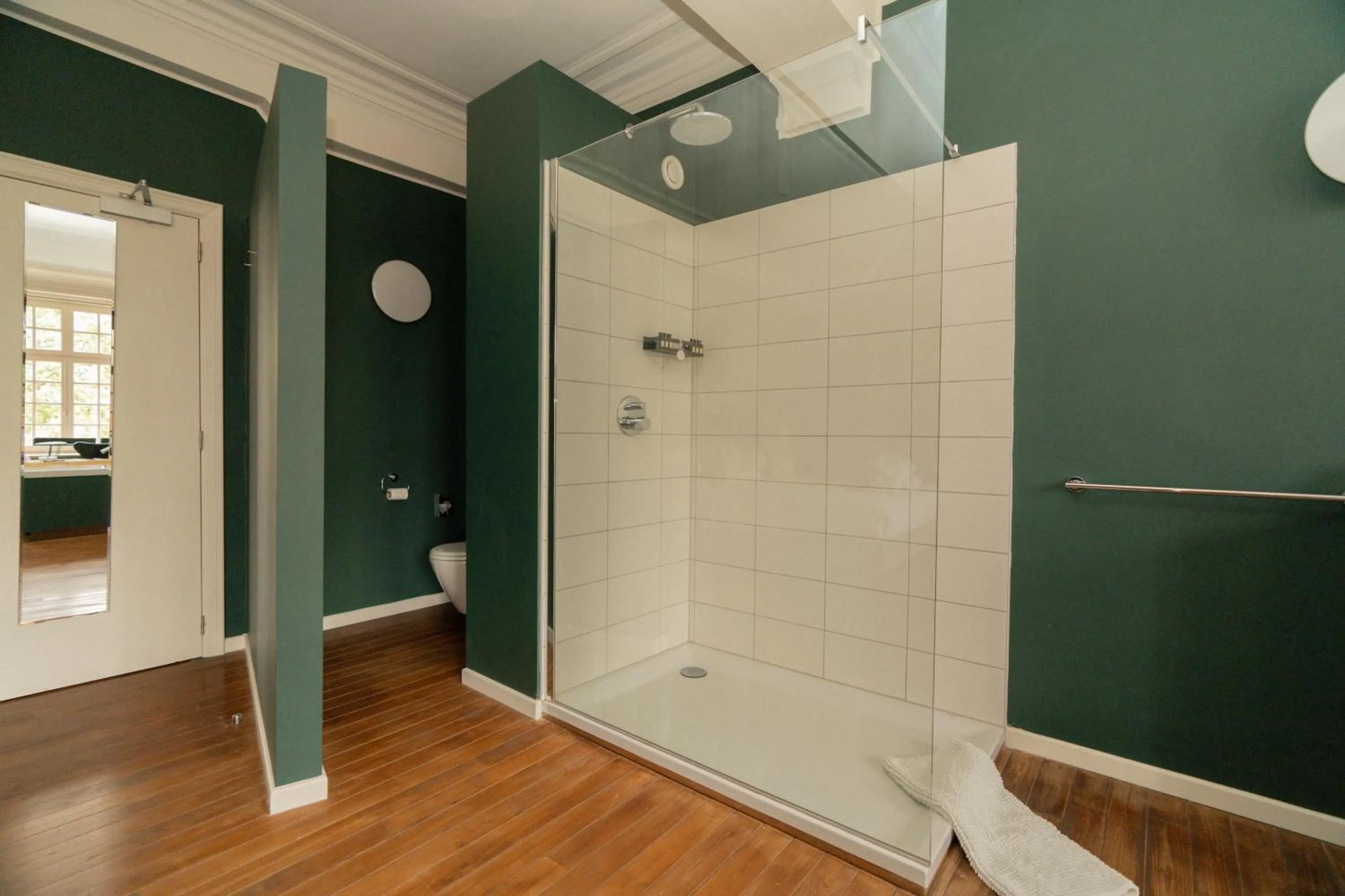 Shower in Hotel Restaurant Steenhuyse