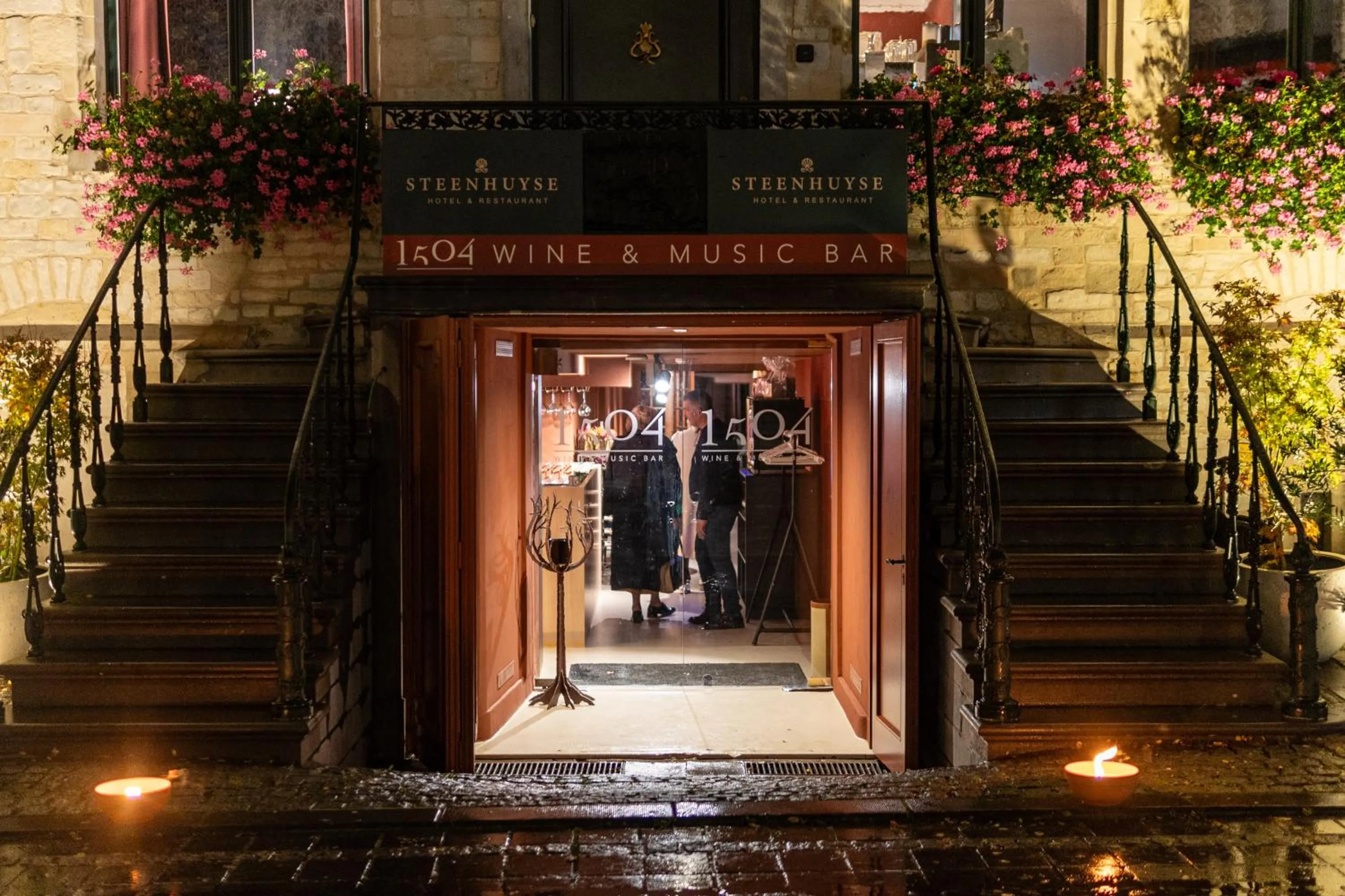 Lounge or bar in Hotel Restaurant Steenhuyse
