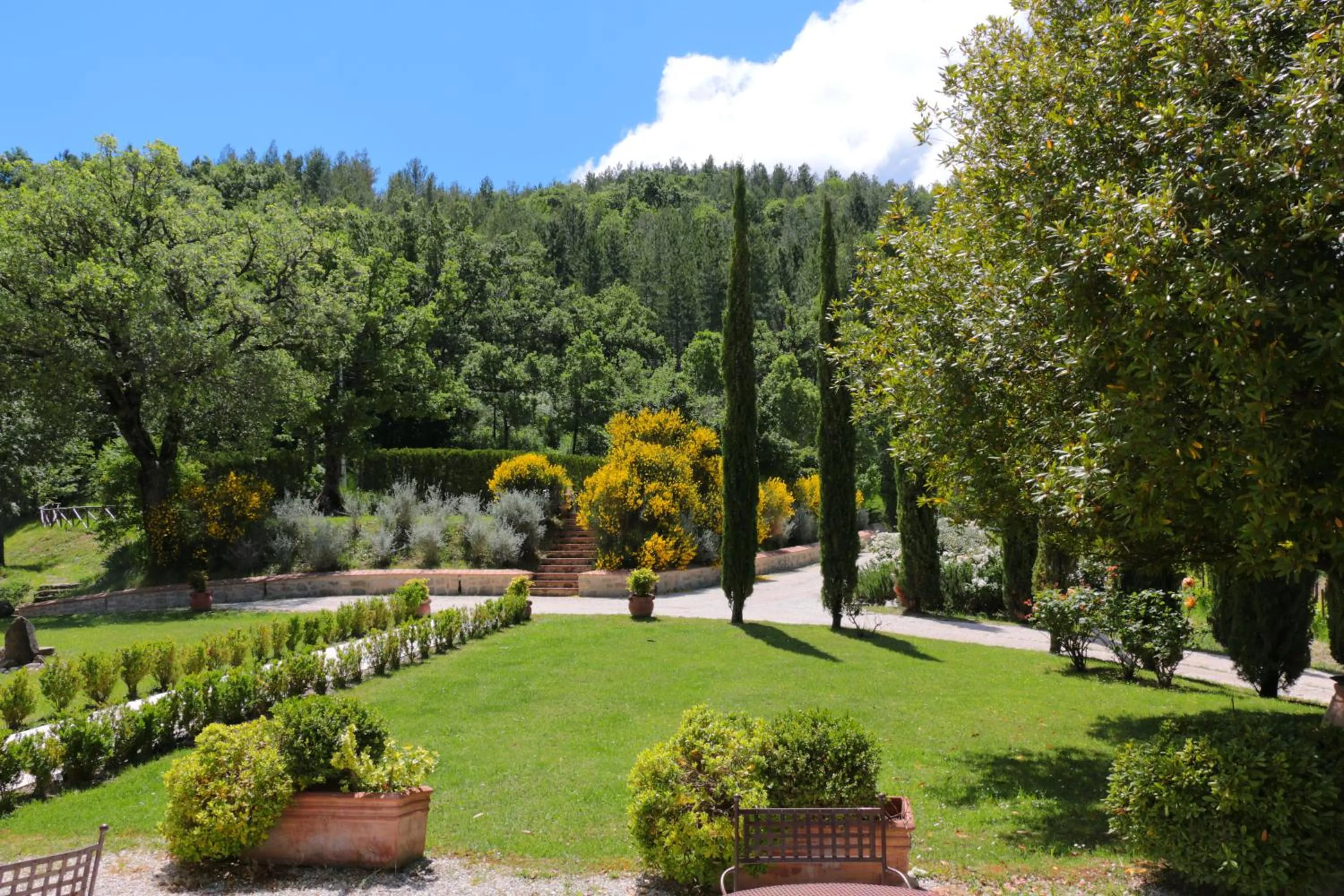 Garden in Agriturismo Monastero Di San Biagio